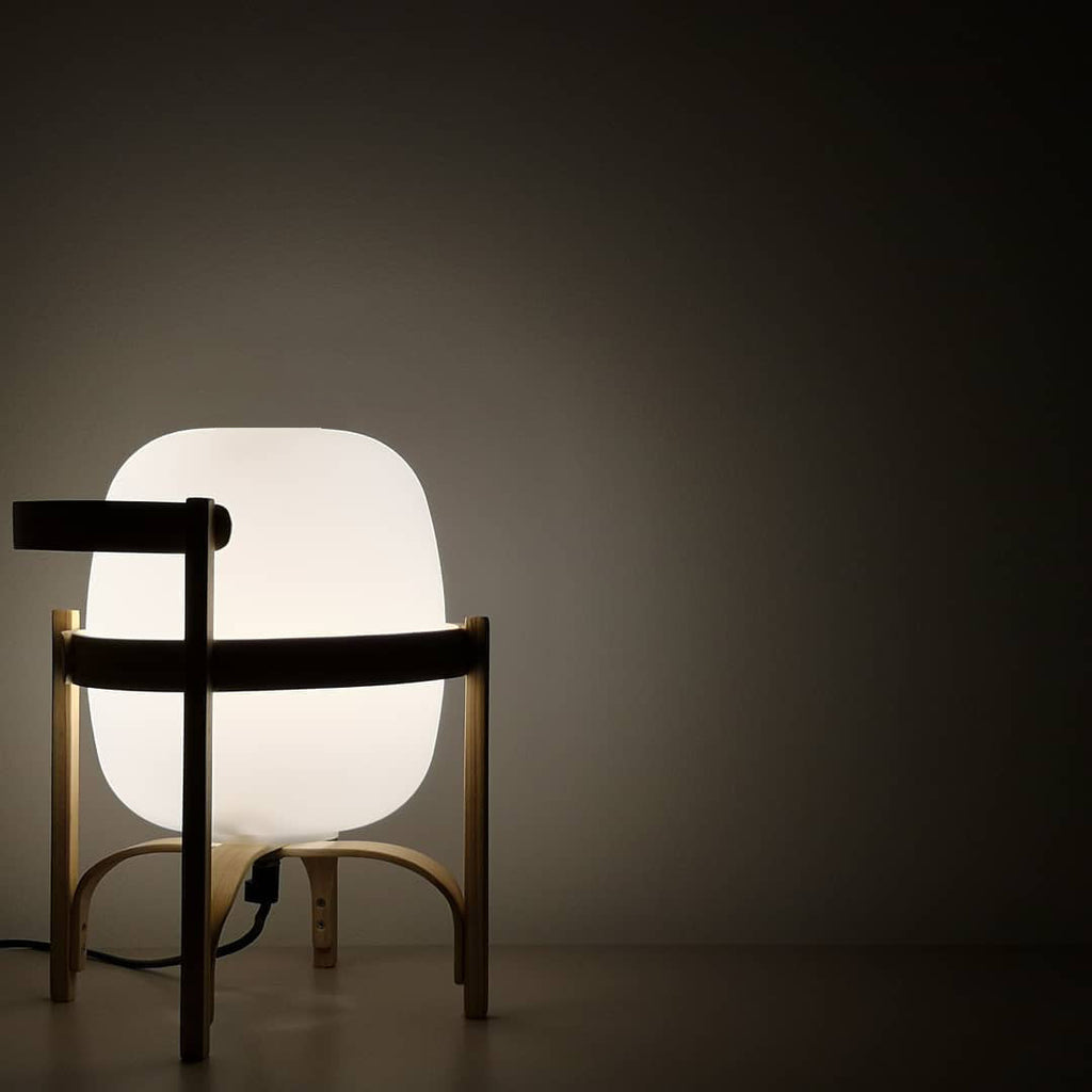 Portable Lantern Glass Table Light, Bedside Table Lamp, detail 16