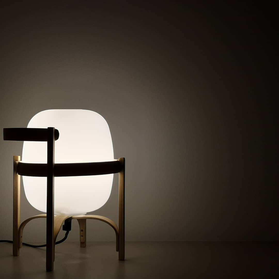 Portable Lantern Glass Table Light, Bedside Table Lamp, detail 16