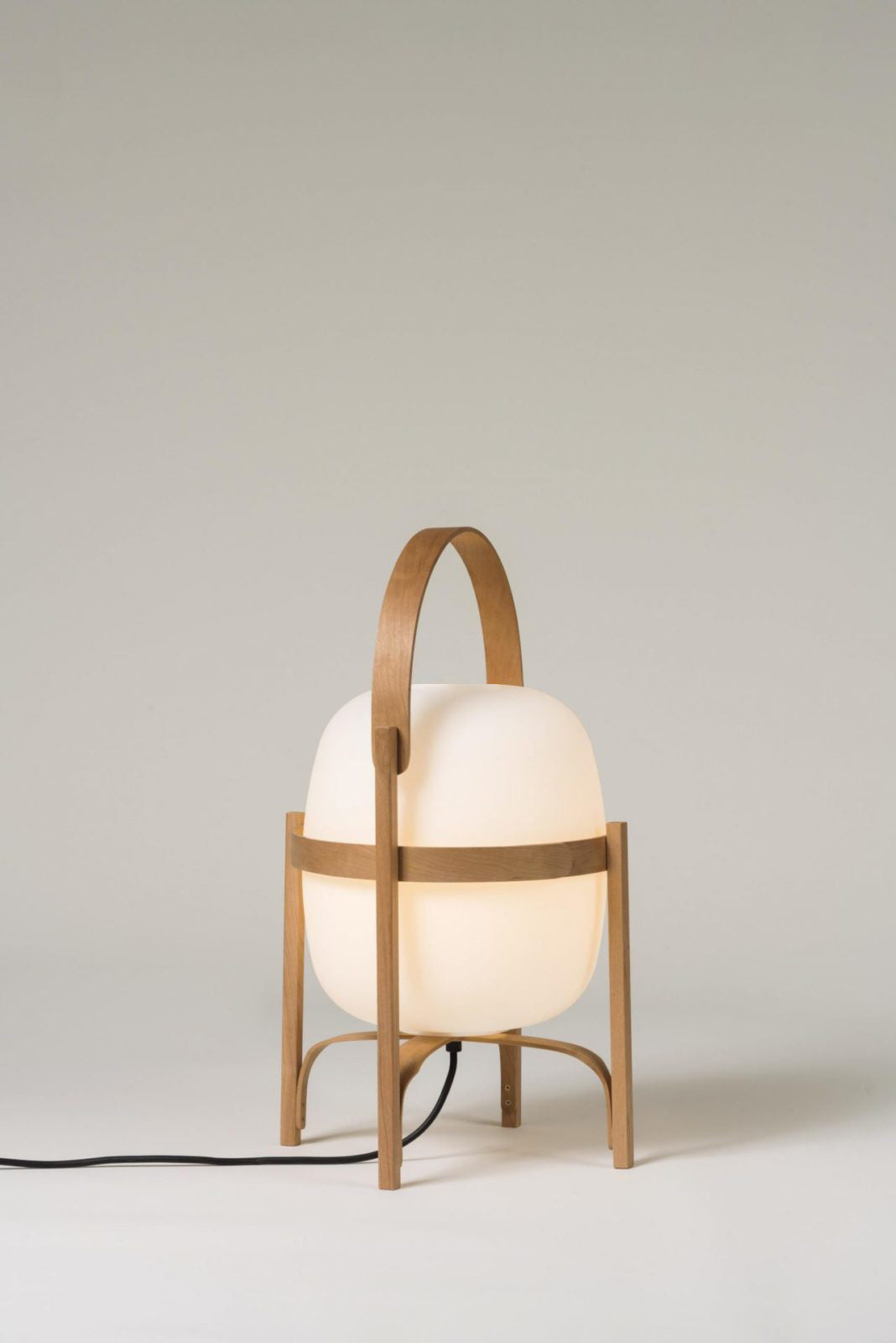 Portable Lantern Glass Table Light, Bedside Table Lamp, detail 9
