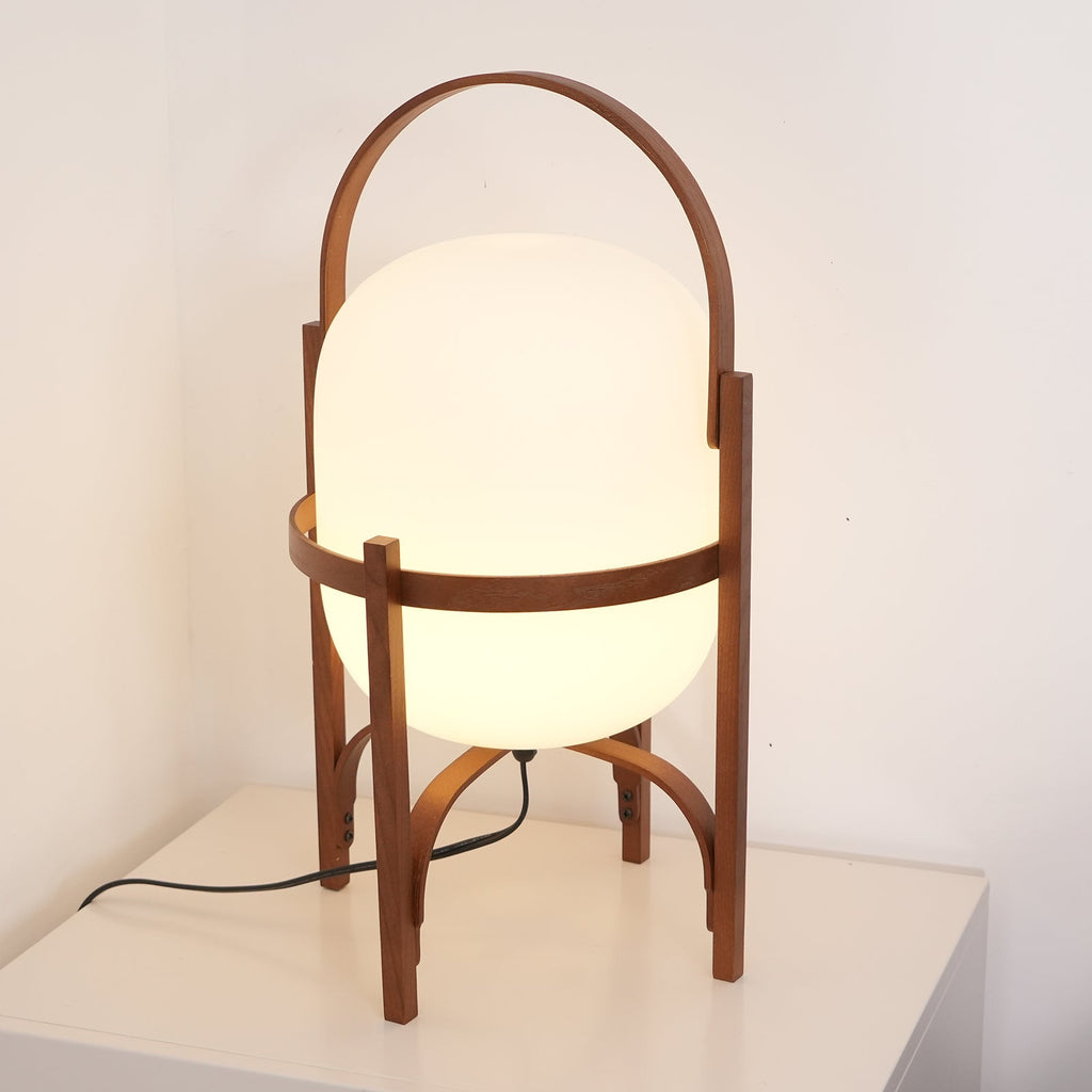 Portable Lantern Glass Table Light, Bedside Table Lamp, detail 62