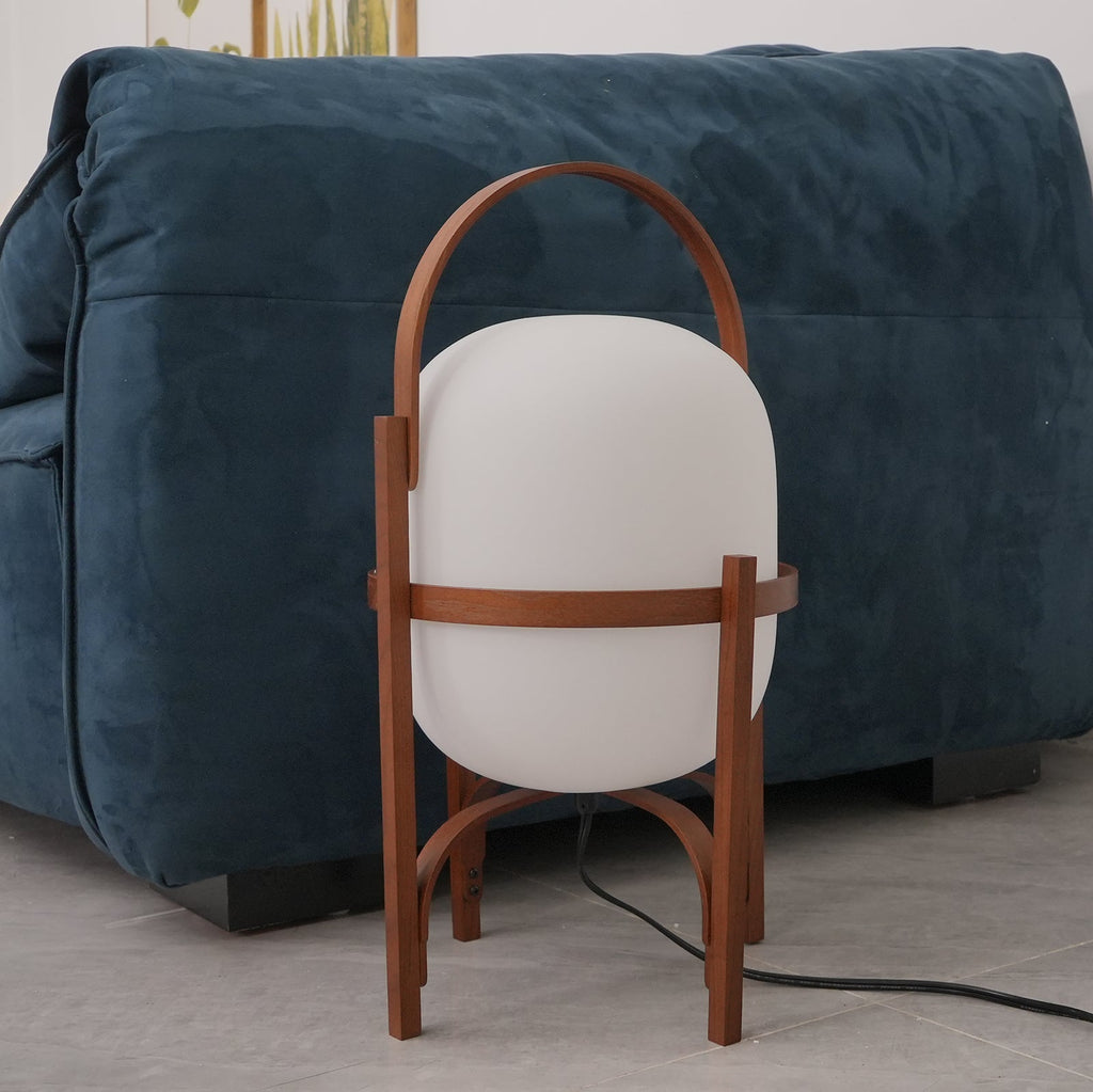 Portable Lantern Glass Table Light, Bedside Table Lamp, detail 66