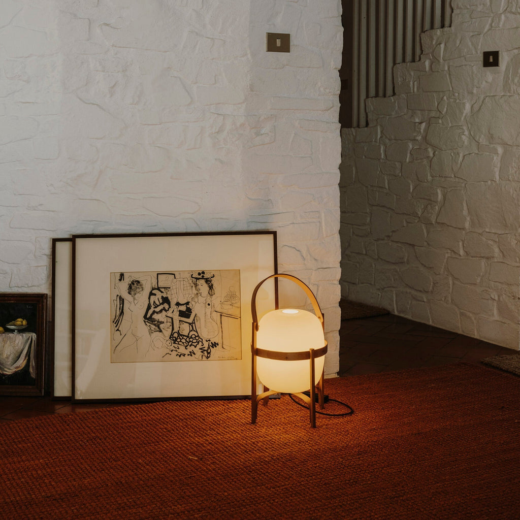 Portable Lantern Glass Table Light, Bedside Table Lamp, detail 57