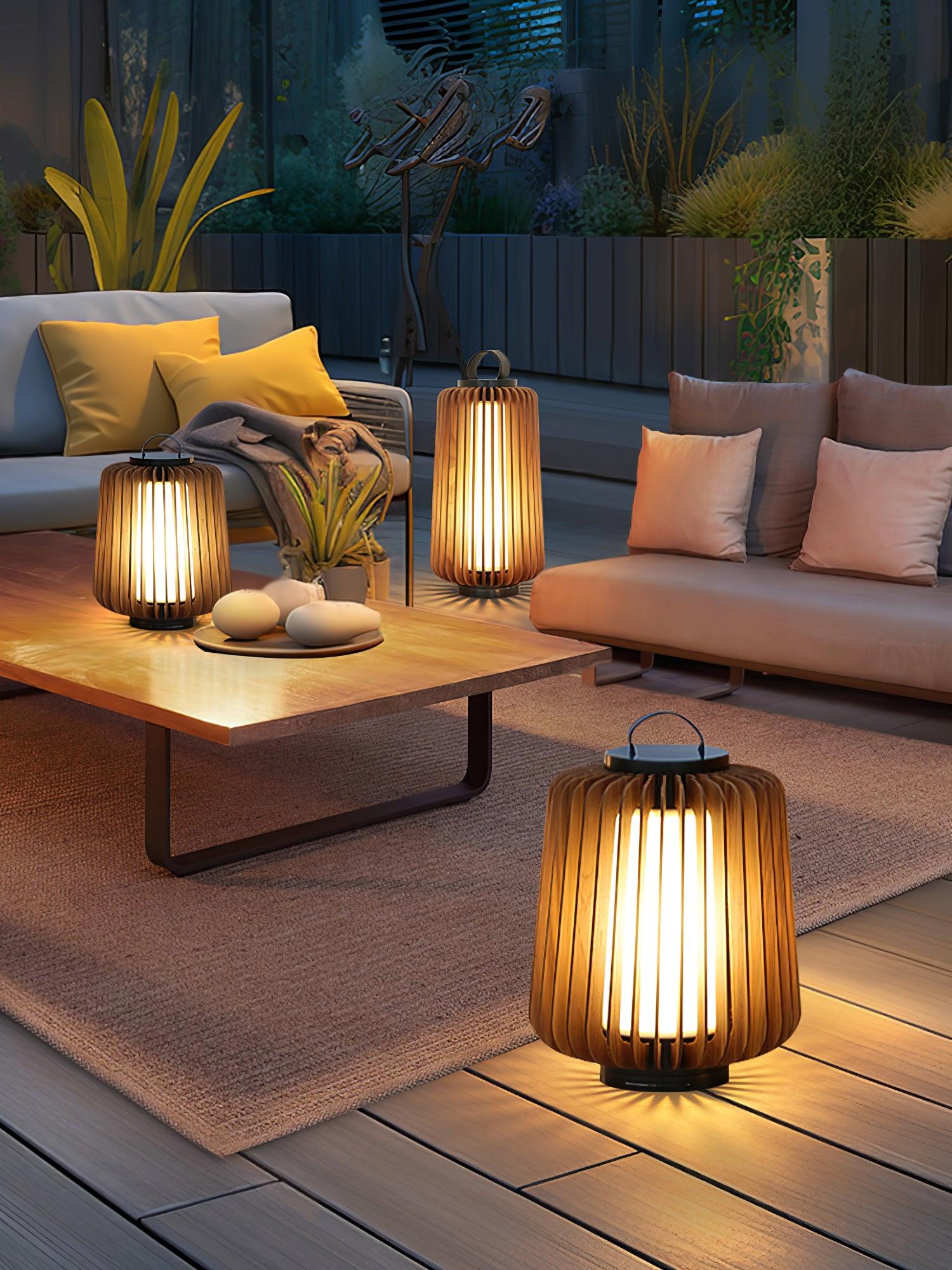 Portable Lantern Exterior Light - Black Outdoor Light, Outdoor Wall Light, detail 10