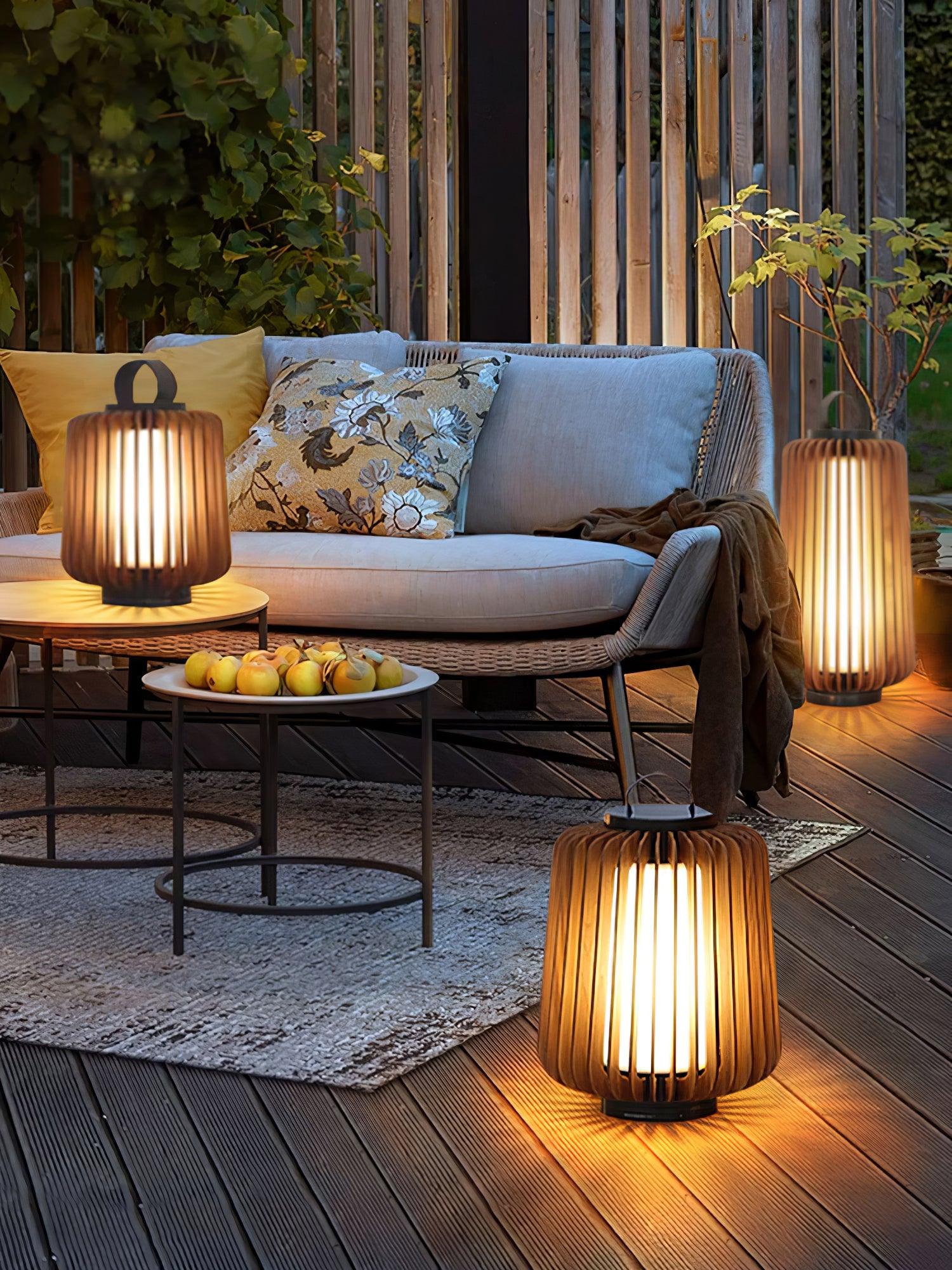 Portable Lantern Exterior Light - Black Outdoor Light, Outdoor Wall Light, detail 11