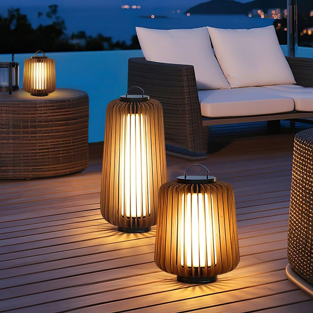 Portable Lantern Exterior Light - Black Outdoor Light, Outdoor Wall Light, detail 12