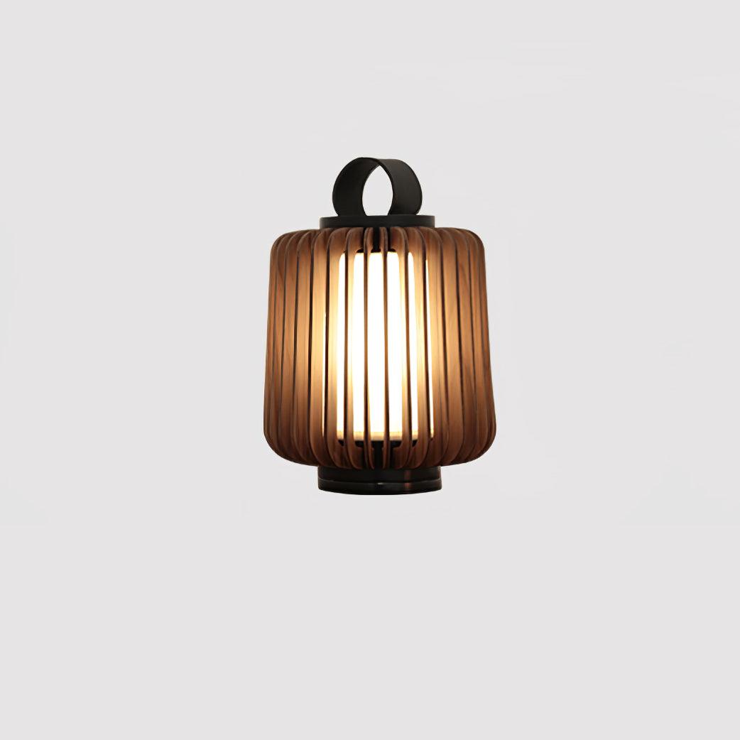 Portable Lantern Exterior Light - ∅ 7.9″ x H 9.1″ Metal, Outdoor Wall Light, detail 7