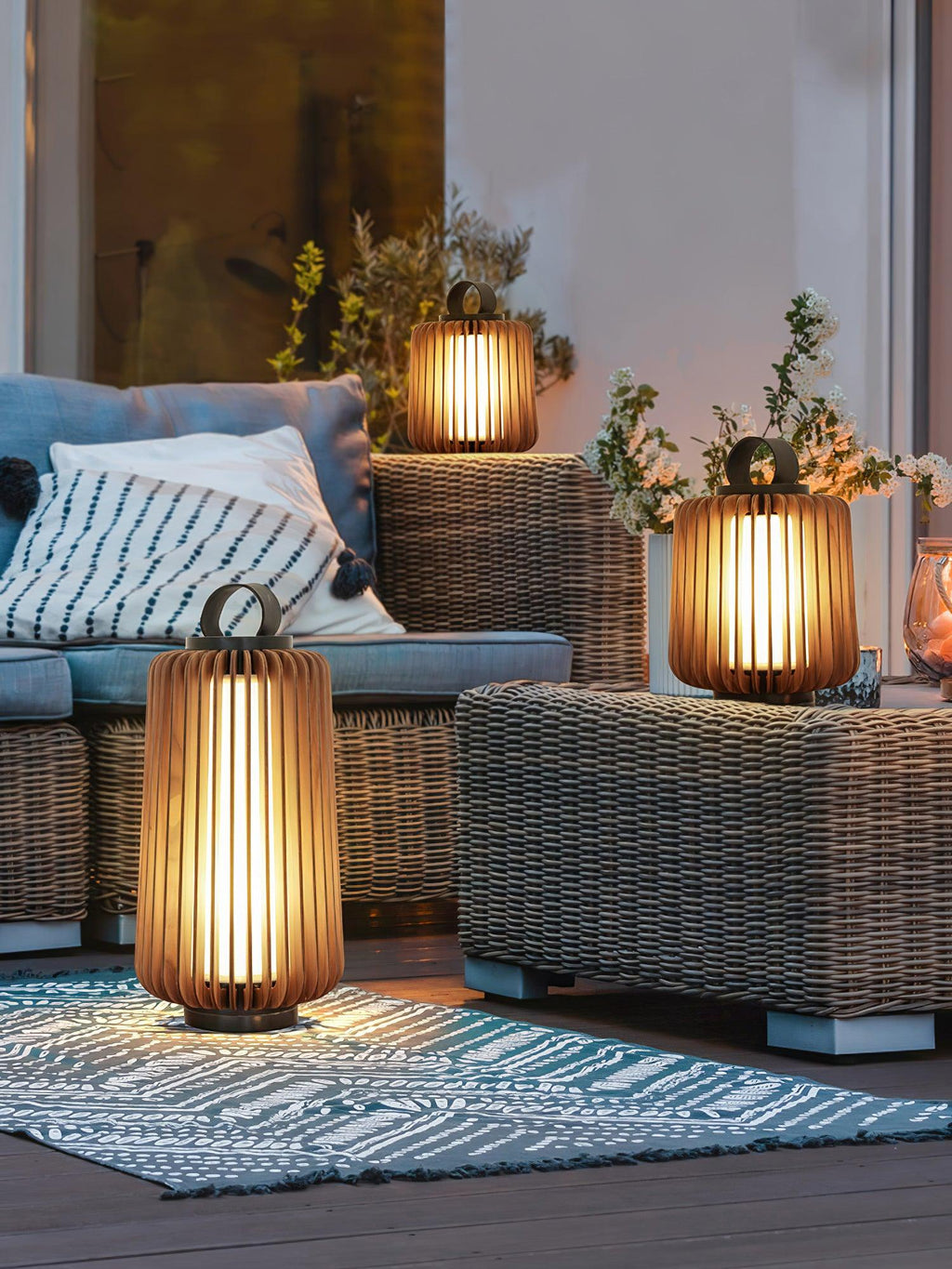 Portable Lantern Exterior Light - Black Outdoor Light, Outdoor Wall Light, detail 18