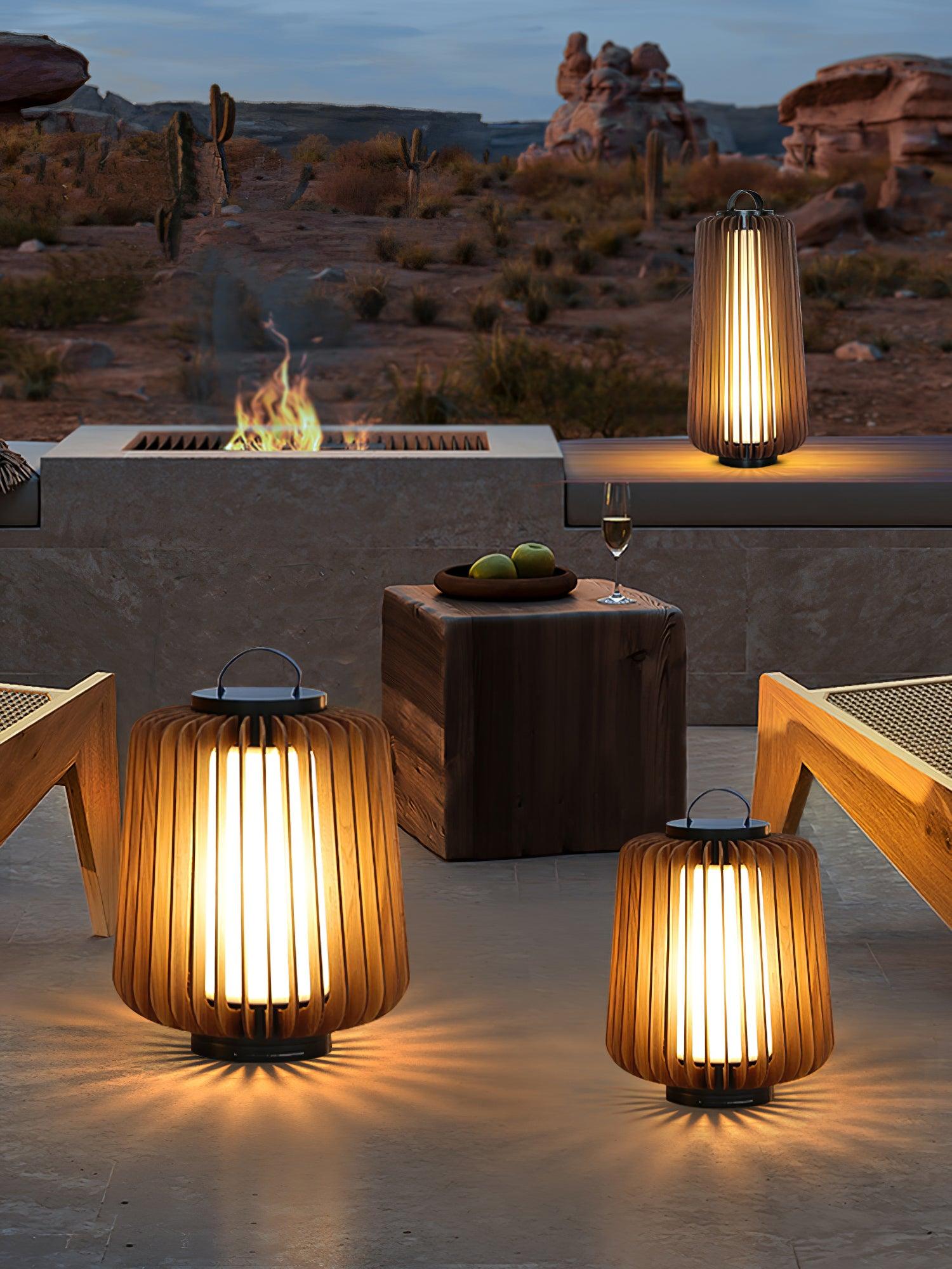 Portable Lantern Exterior Light - Black Outdoor Light, Outdoor Wall Light, detail 20