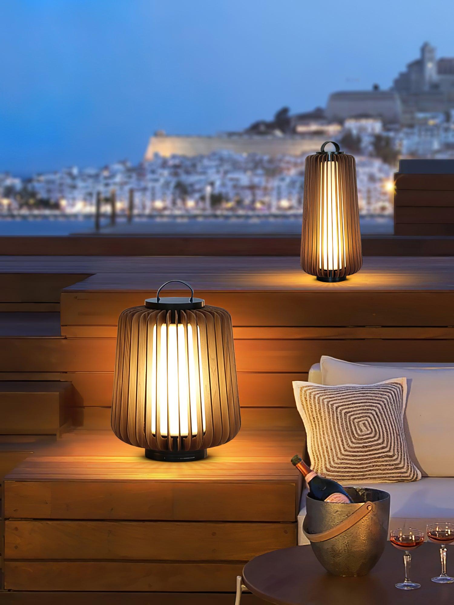 Portable Lantern Exterior Light - Black Outdoor Light, Outdoor Wall Light, detail 23