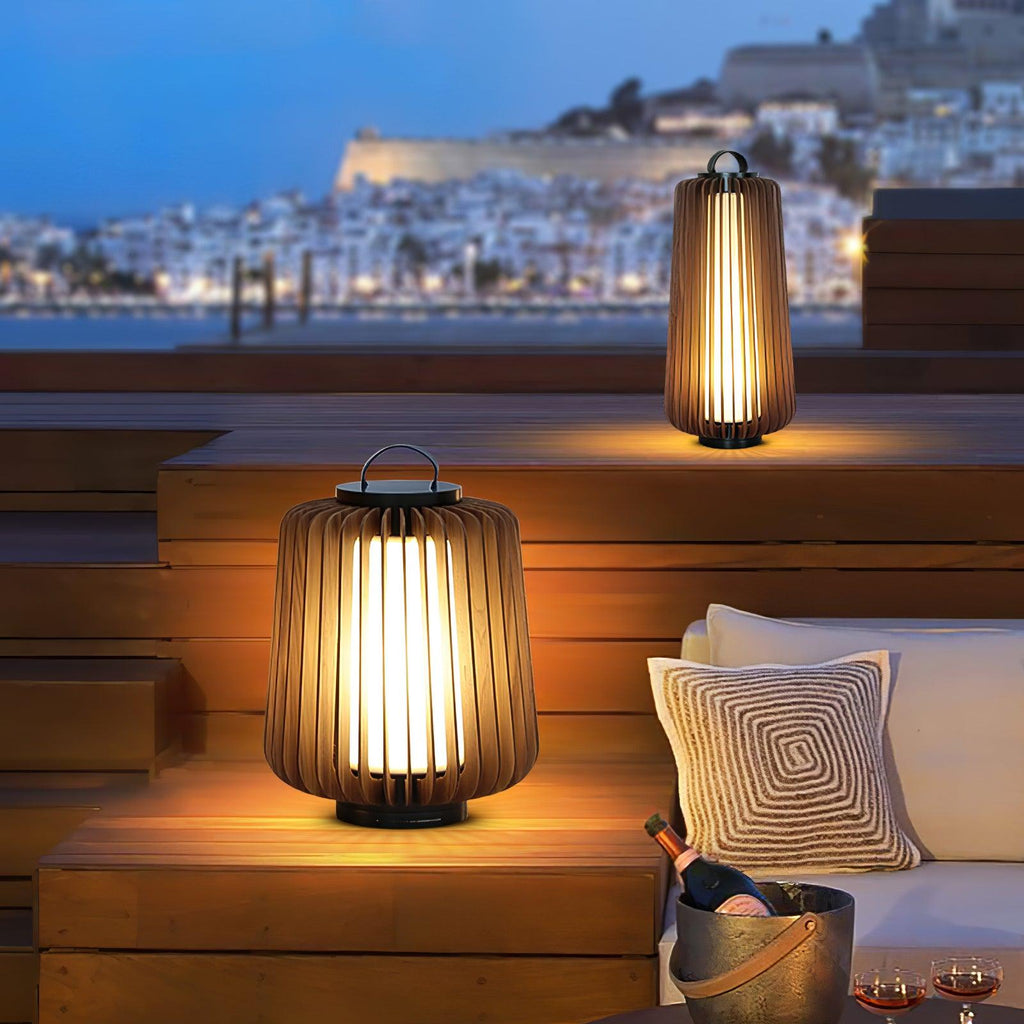 Portable Lantern Exterior Light - Black Outdoor Light, Outdoor Wall Light, detail 24