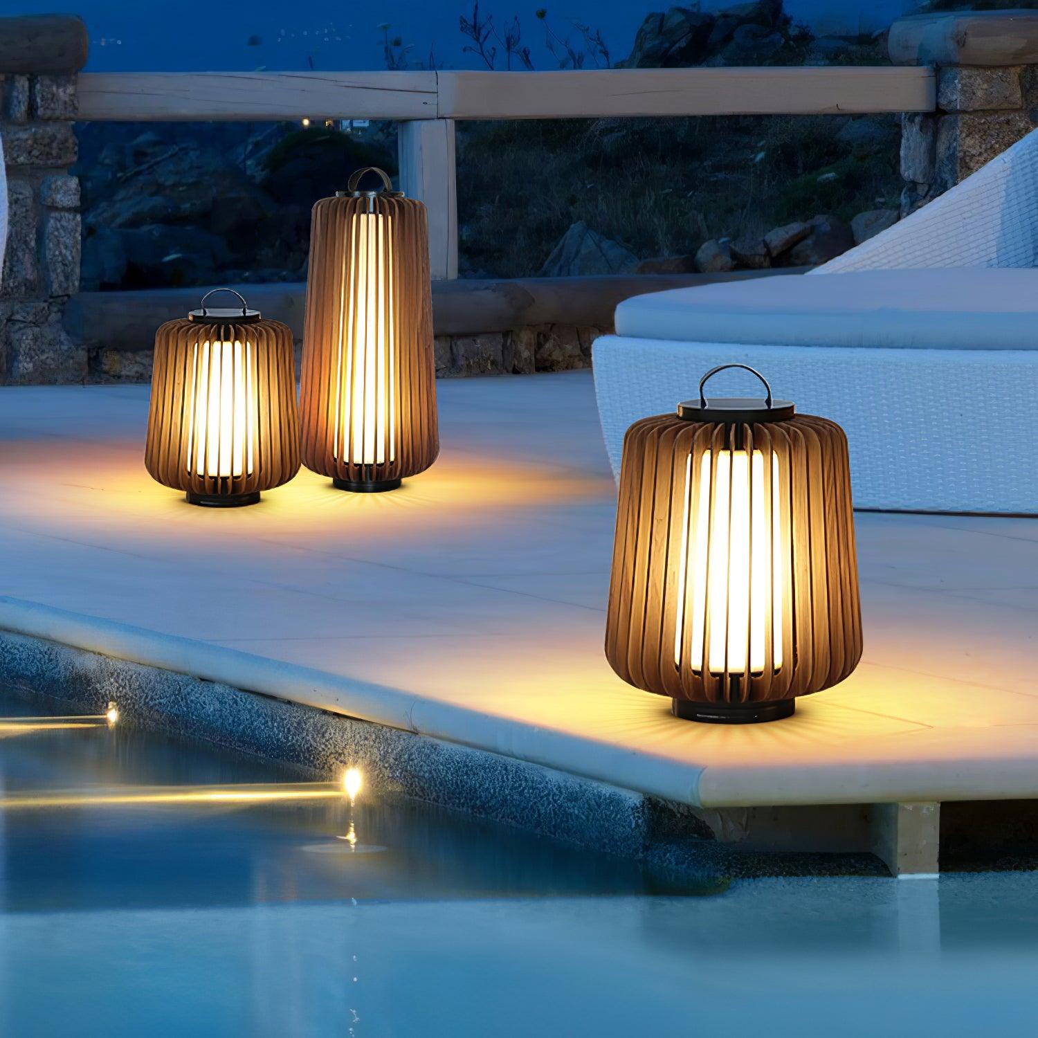Portable Lantern Exterior Light - Black Outdoor Light, Outdoor Wall Light, detail 28