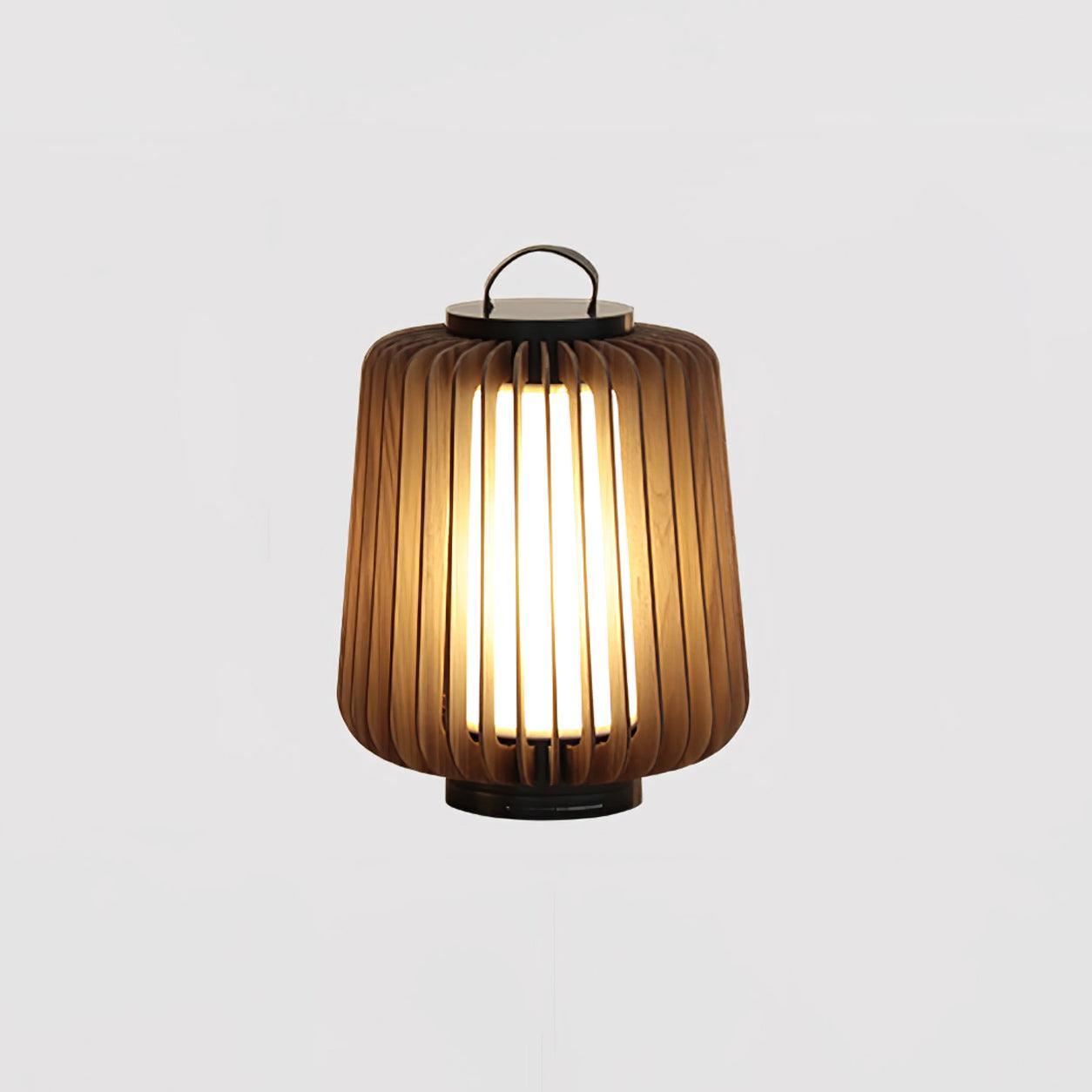 Portable Lantern Exterior Light - ∅ 7.9″ x H 9.1″ Metal, Outdoor Wall Light, detail 8