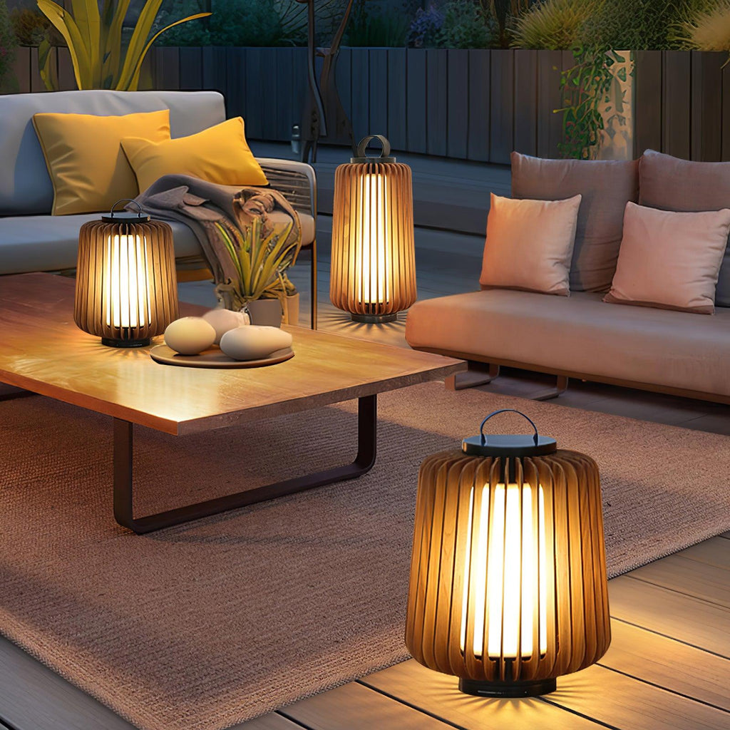 Portable Lantern Exterior Light - Black Outdoor Light, Outdoor Wall Light, detail 4