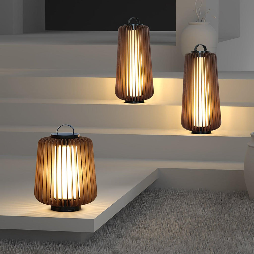 Portable Lantern Exterior Light - Black Outdoor Light, Outdoor Wall Light, detail 5