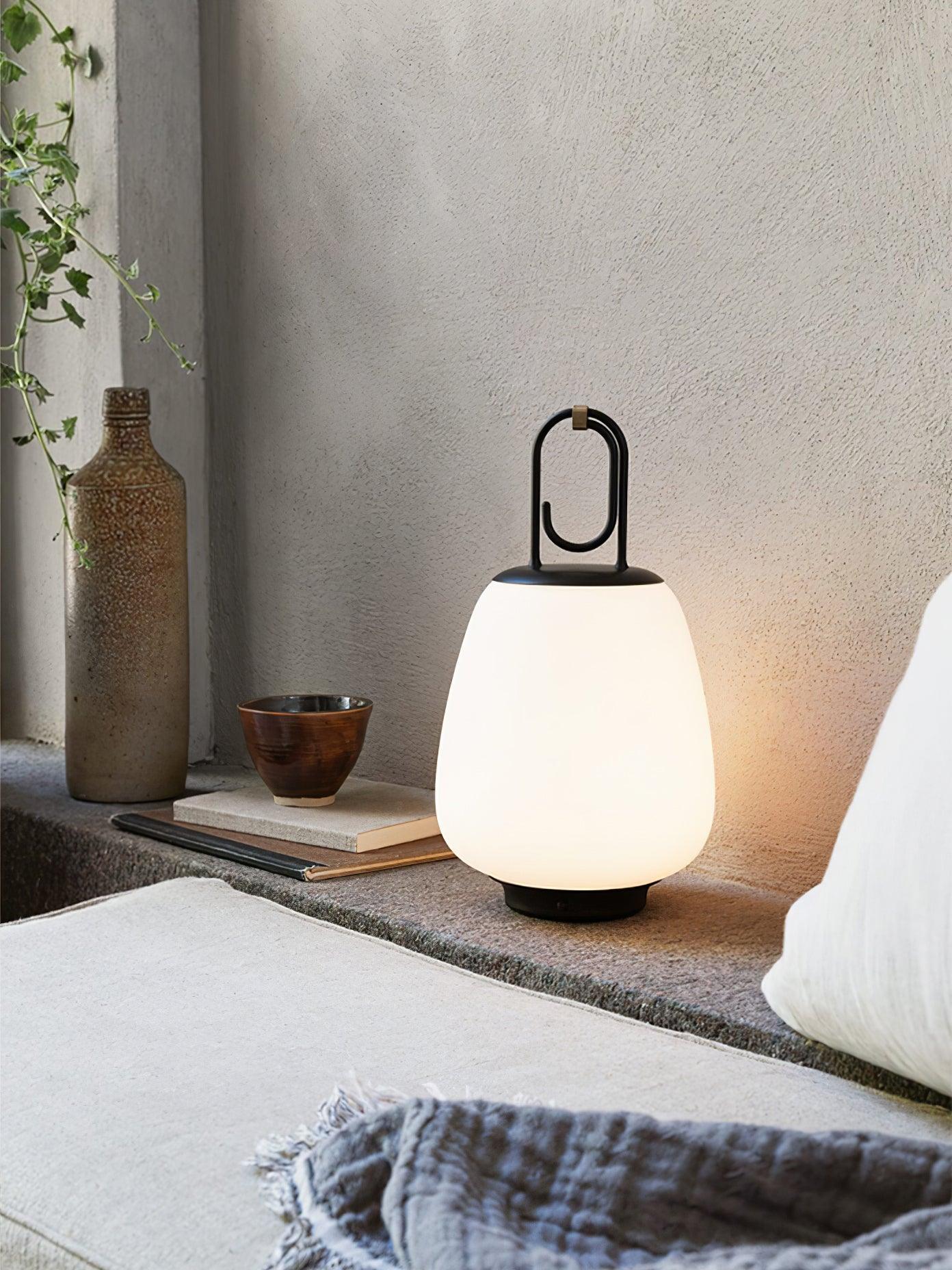 Hyggelite Lantern Table Light, Bedside Table Lamp, detail 16