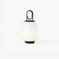 Portable Lantern Built-in Battery Table Light, Bedside Table Lamp, Metal, Dia 16cm x H 28cm