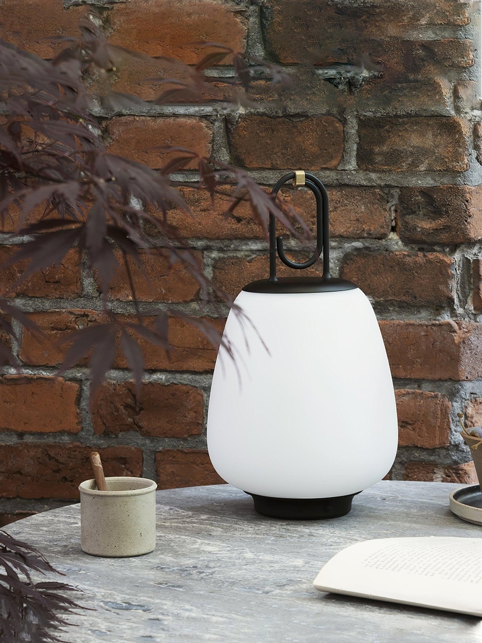 Hyggelite Lantern Table Light, Bedside Table Lamp, detail 5