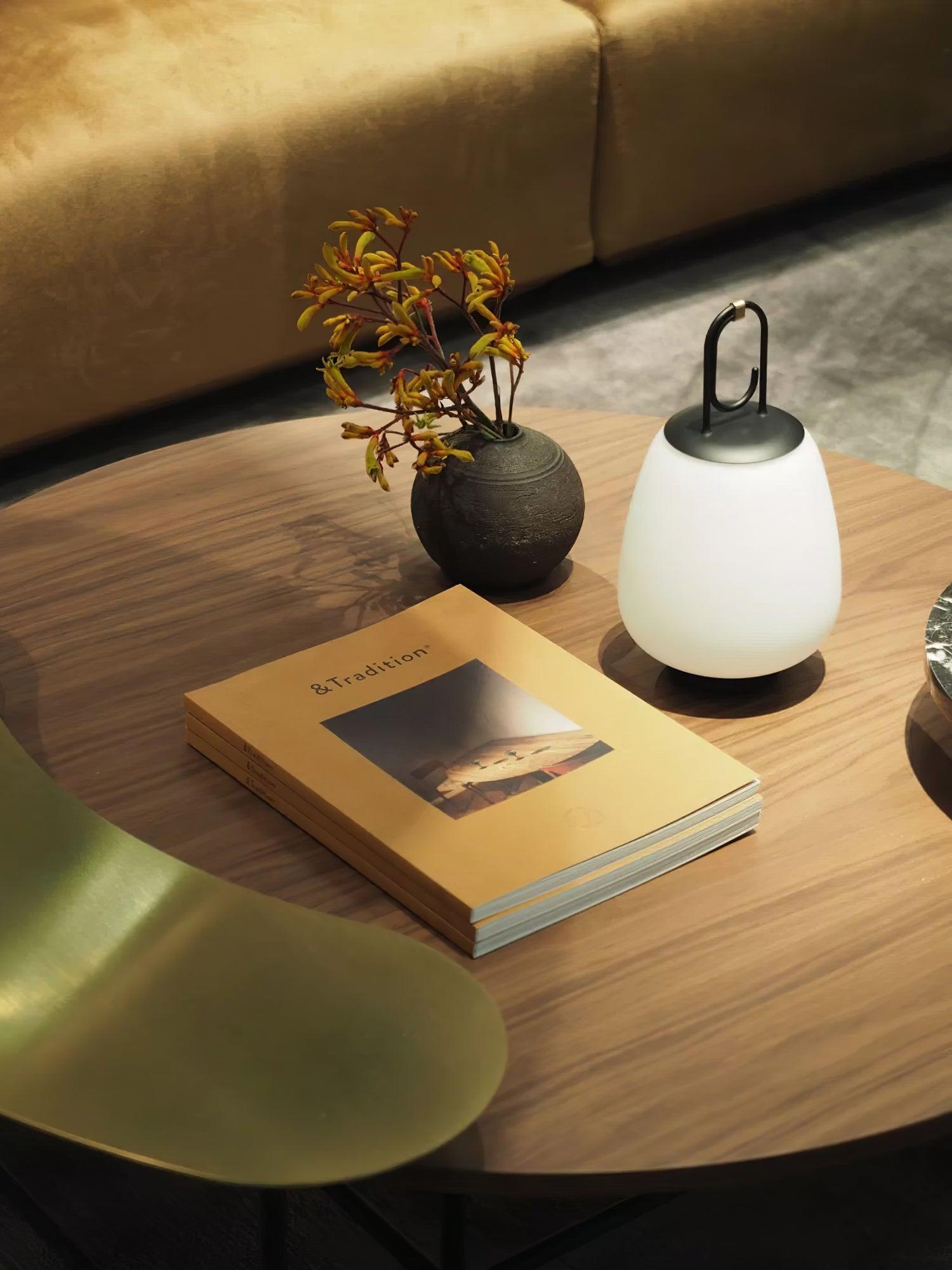 Hyggelite Lantern Table Light, Bedside Table Lamp, detail 9