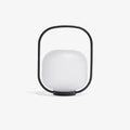 Portable Lantern Exterior Table Light, Outdoor Wall Light, Metal, ∅ 12.2″ x H 15.4″
