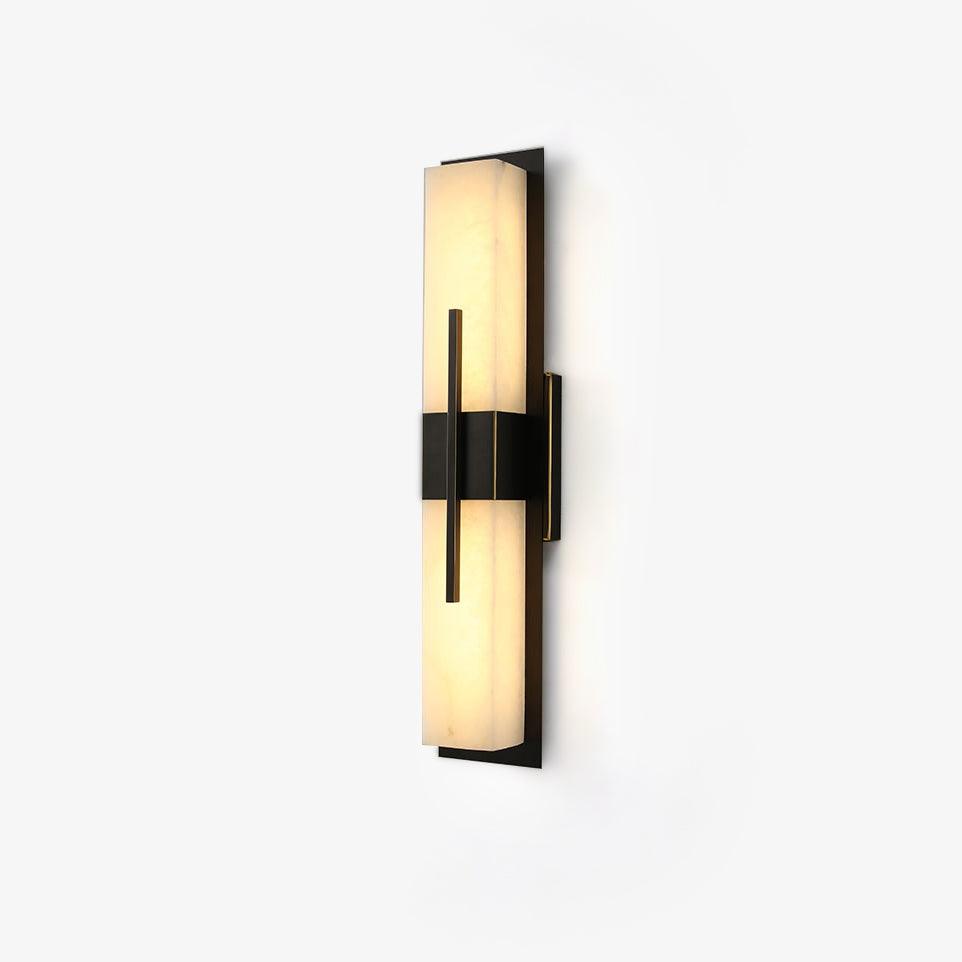 Possini Exterior Wall Light, Outdoor Wall Light, Stainless Steel, L 3.5″ x W 5.5″ x H 27.6″
