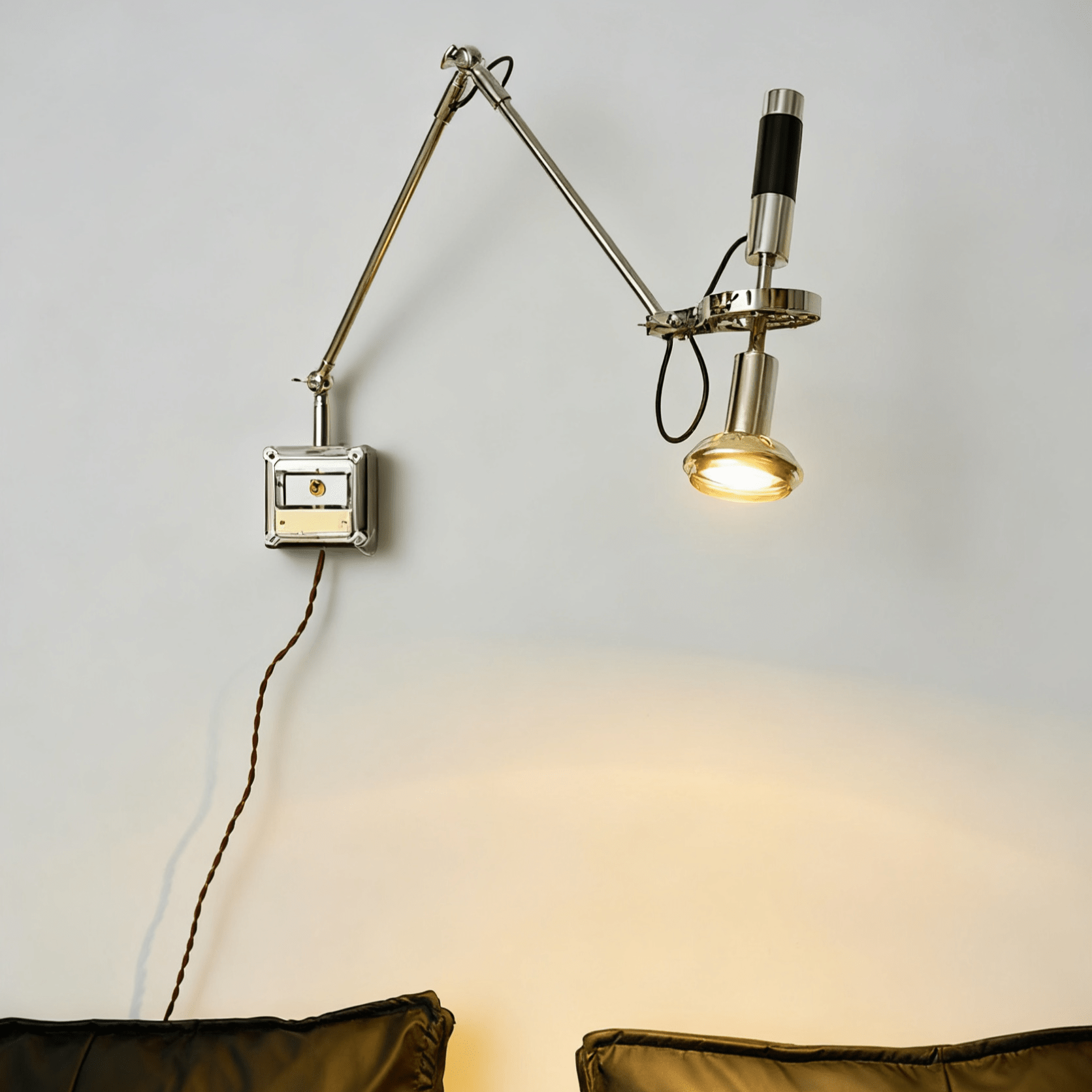 Precision Beam Plug-In Wall Light, Plug-In Wall Sconce, detail 2