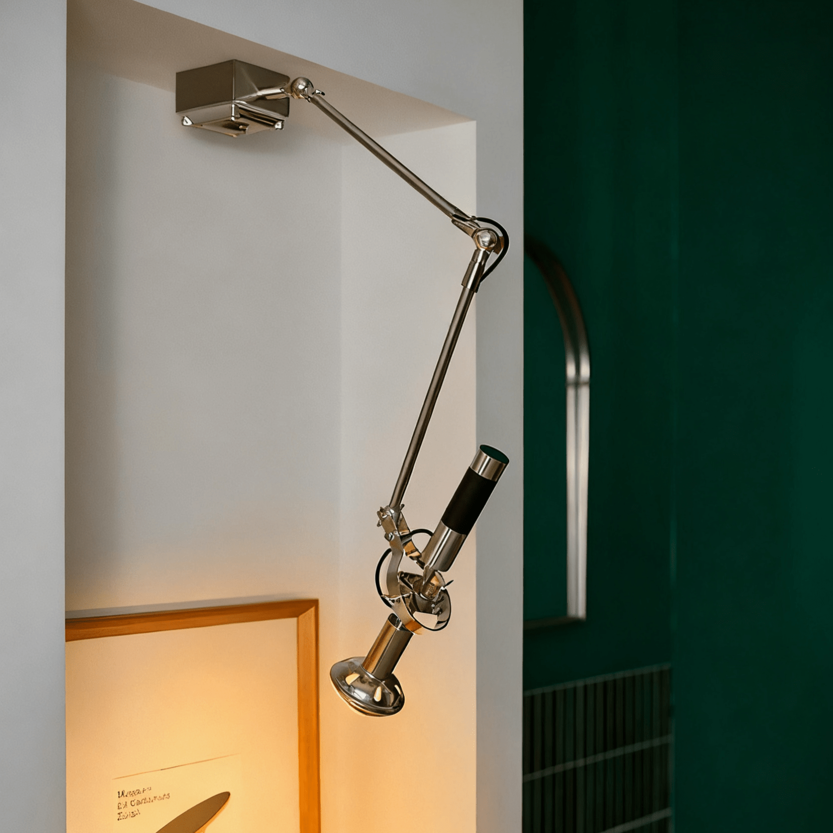 Precision Beam Wall Light, Hardwired Wall Sconce, detail 2