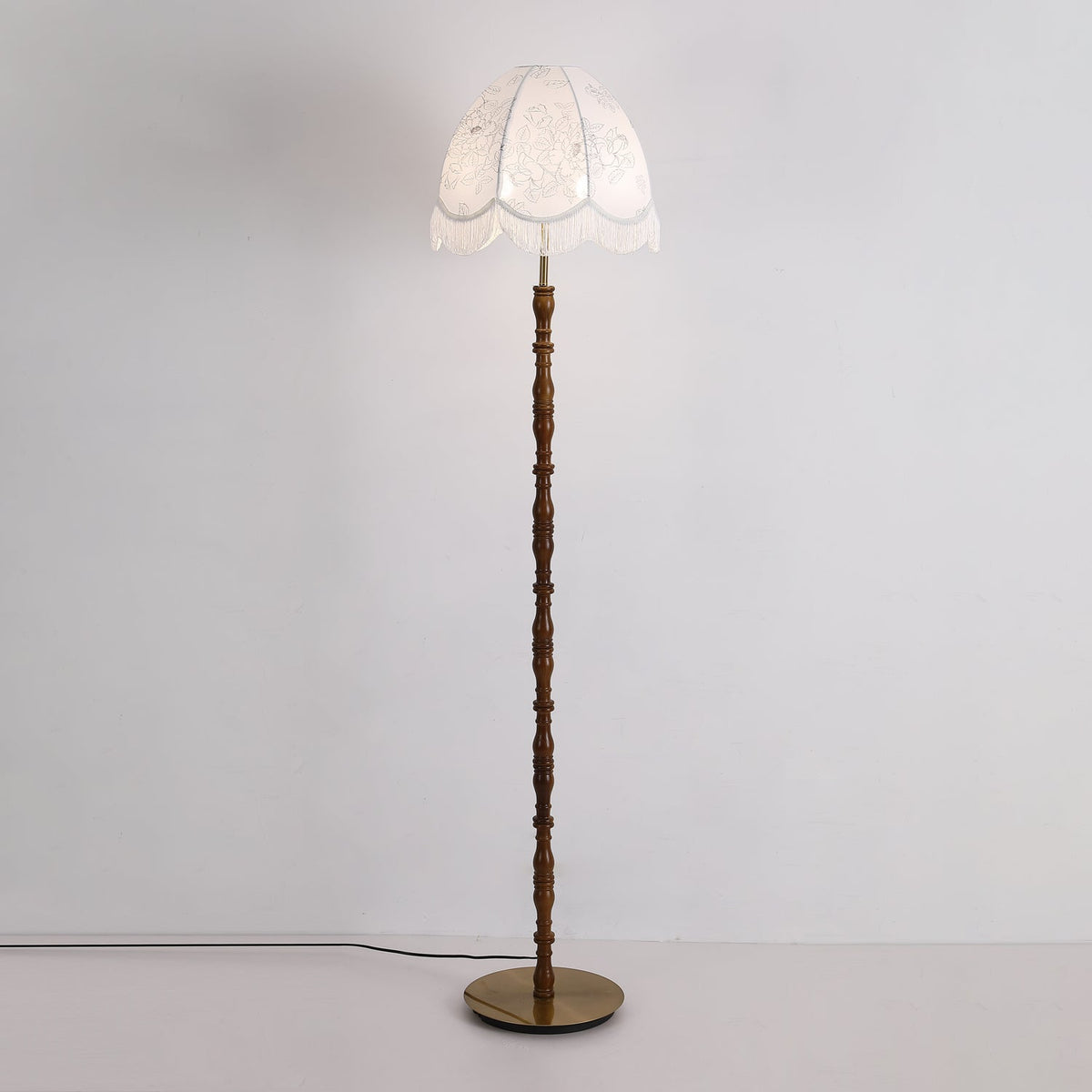 Printed Tassel Floor Light, Floor Lamp, detail 14