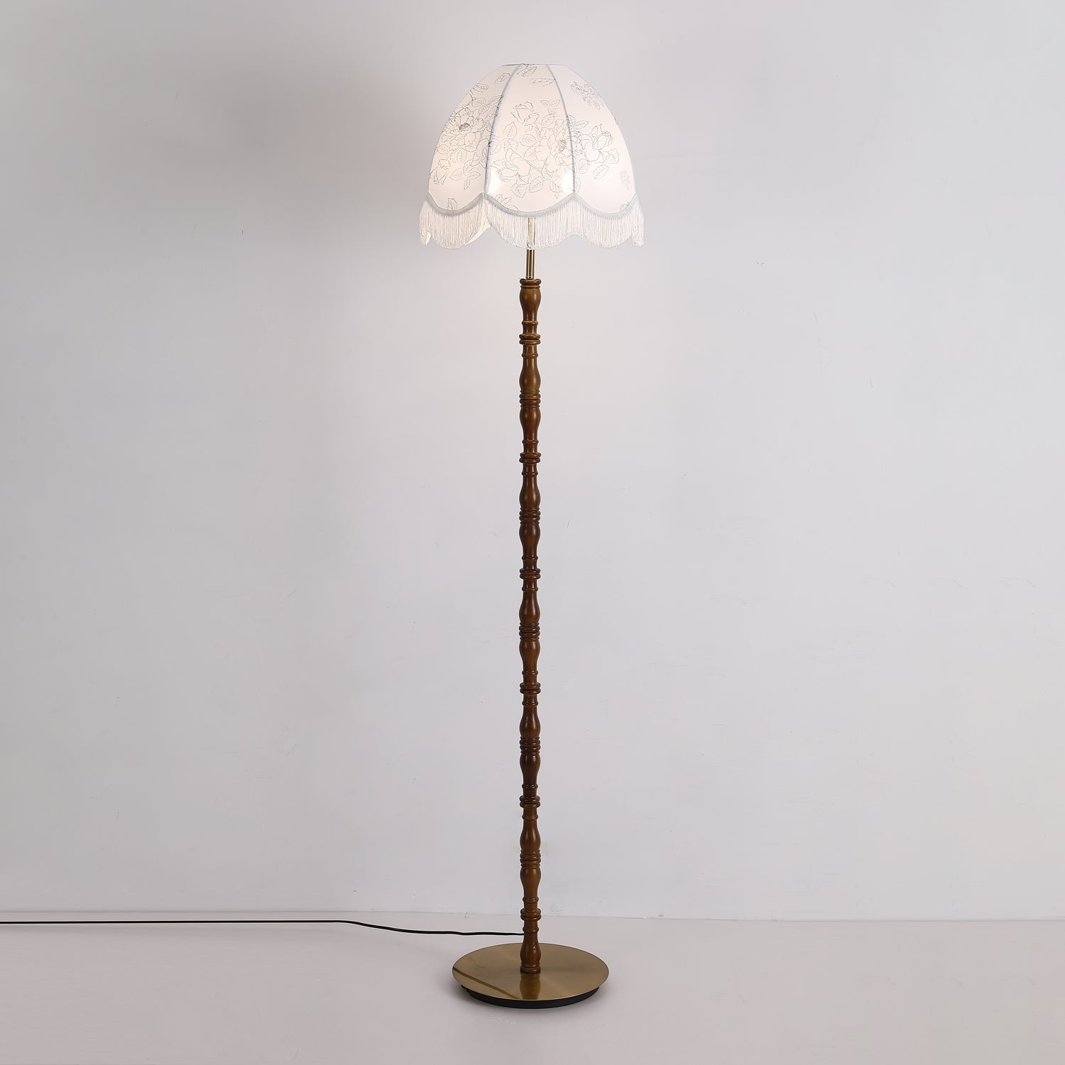 Printed Tassel Floor Light, Floor Lamp, detail 14