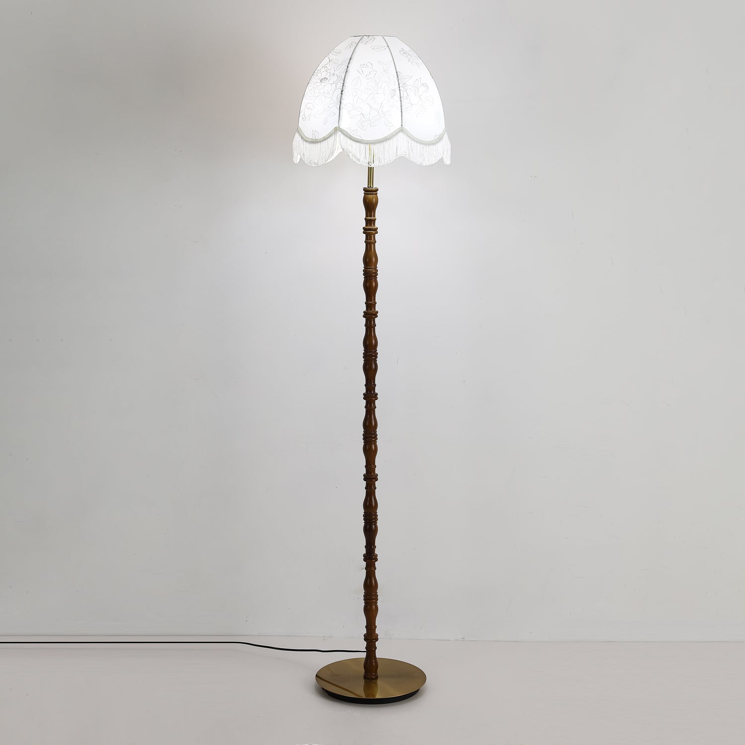 Printed Tassel Floor Light, Floor Lamp, detail 15