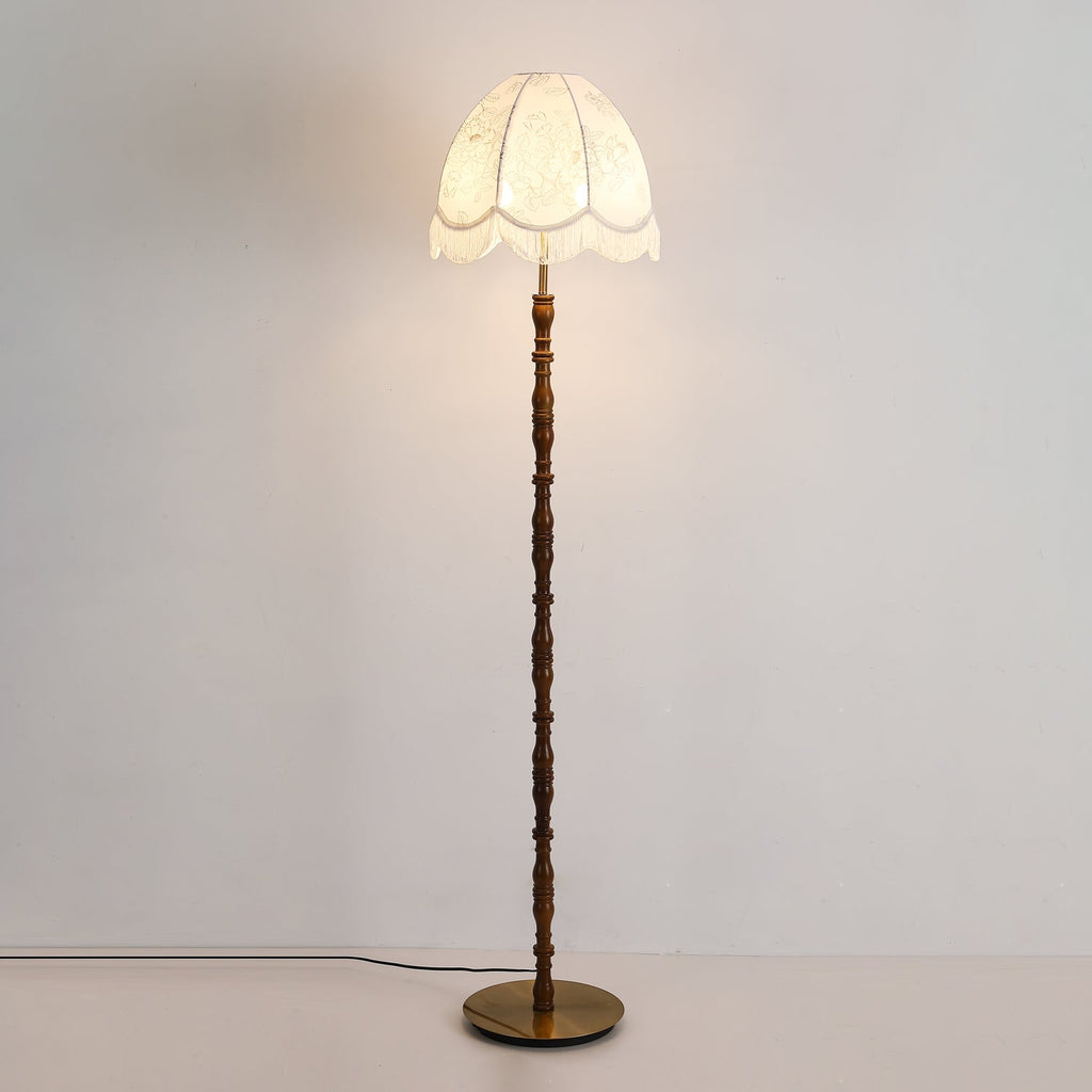 Printed Tassel Floor Light, Floor Lamp, detail 16