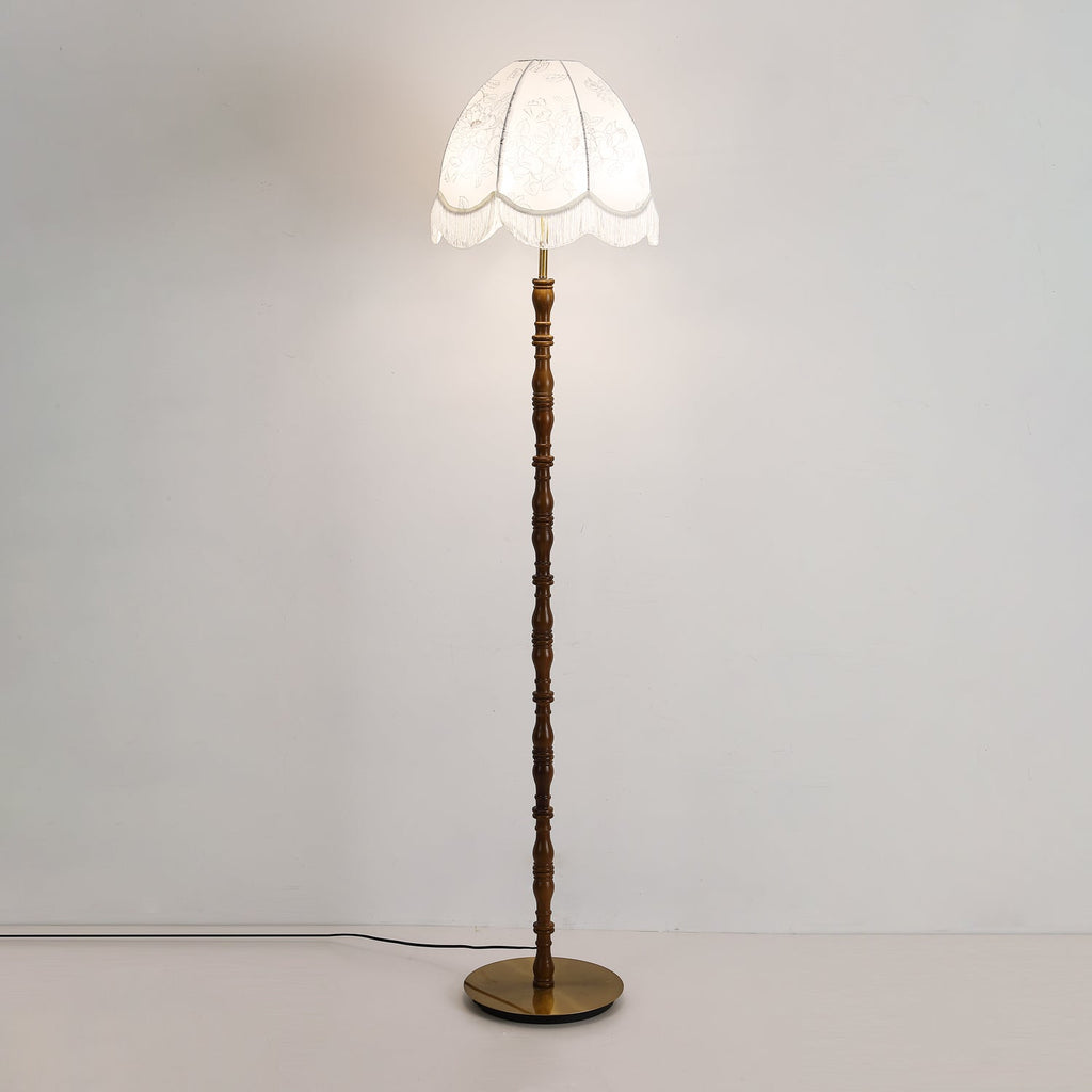 Printed Tassel Floor Light, Floor Lamp, detail 17