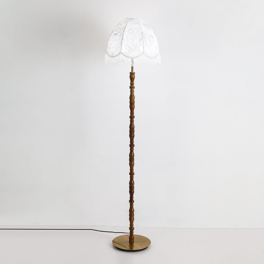 Printed Tassel Floor Light, Floor Lamp, detail 11