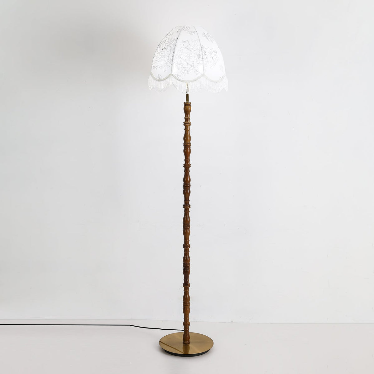 Printed Tassel Floor Light, Floor Lamp, detail 11