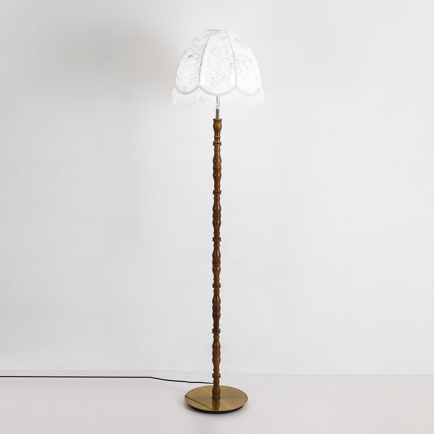 Printed Tassel Floor Light, Floor Lamp, detail 11