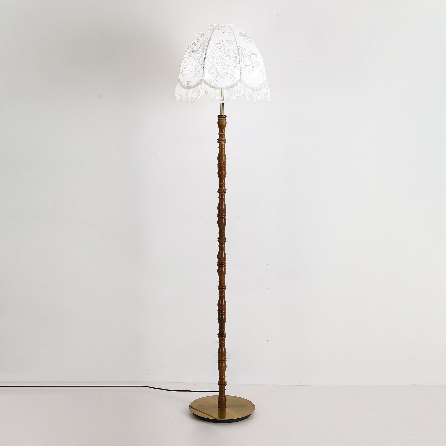 Printed Tassel Floor Light, Floor Lamp, detail 13