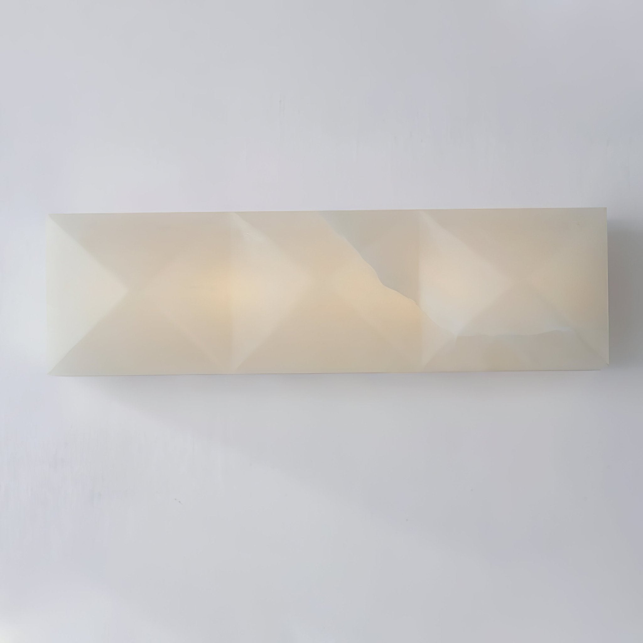 Prism Alabaster Wall Light, Hardwired Wall Sconce, detail 12