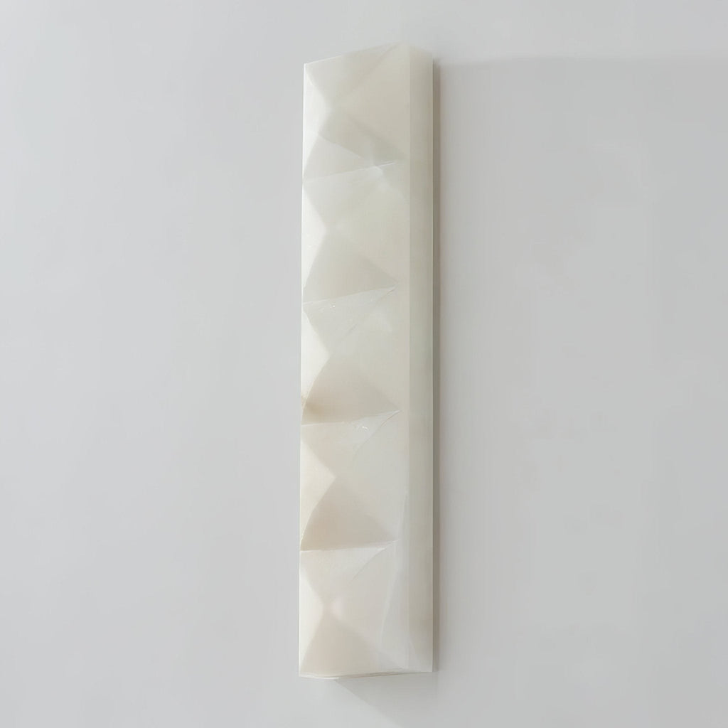 Prism Alabaster Wall Light, Hardwired Wall Sconce, detail 14