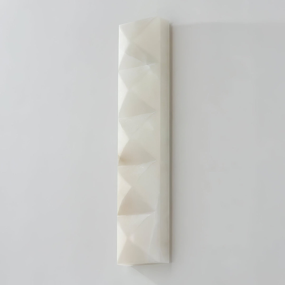 Prism Alabaster Wall Light, Hardwired Wall Sconce, detail 14