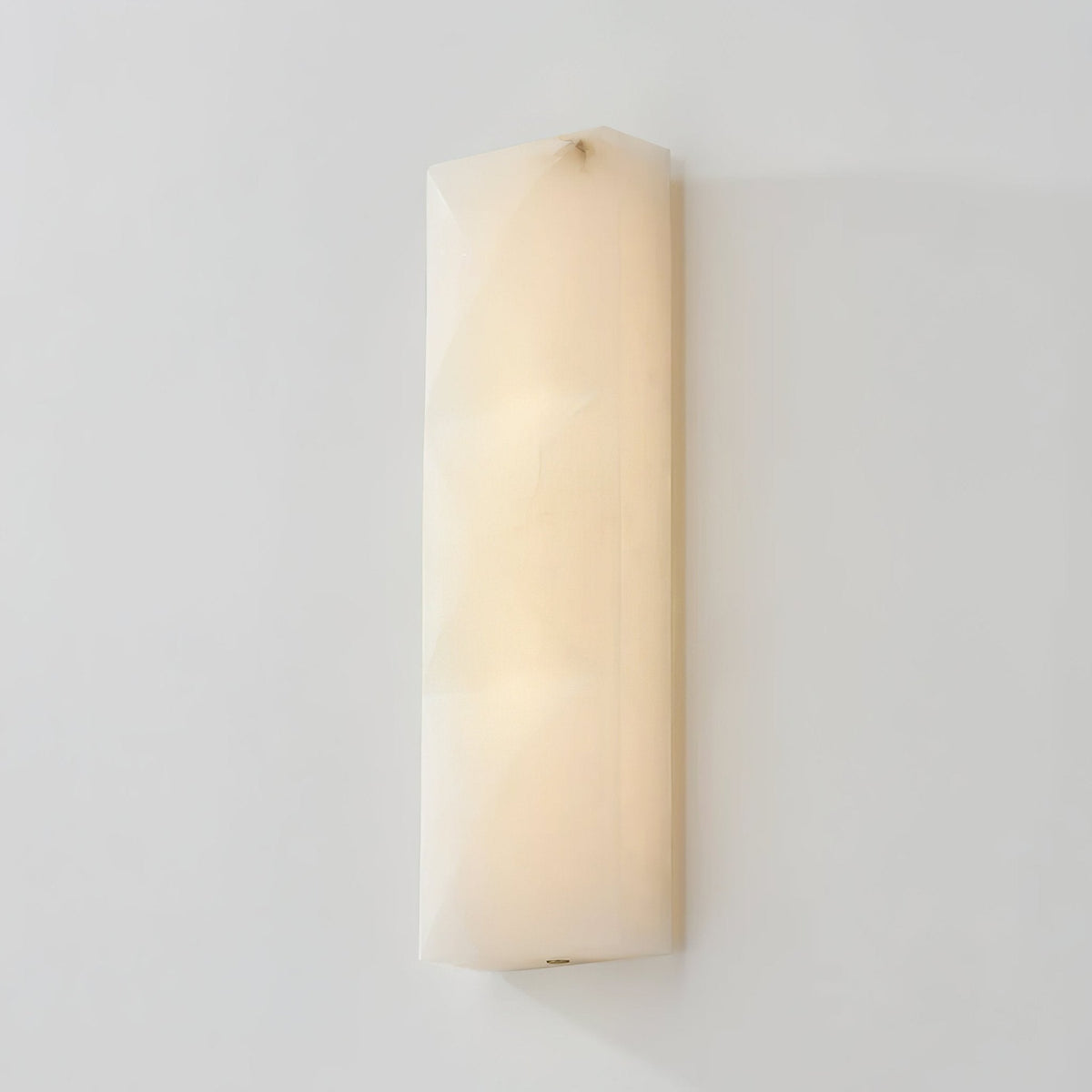 Prism Alabaster Wall Light, Hardwired Wall Sconce, detail 8