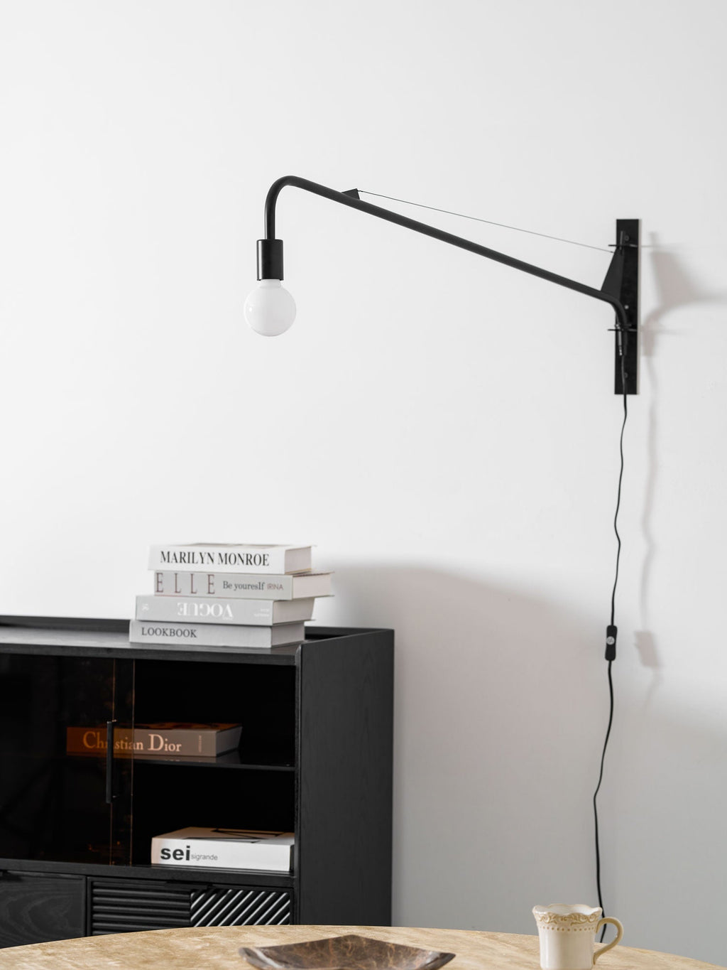 Prouve Petite Potence Wall Light, Plug-In Wall Sconce, detail 33