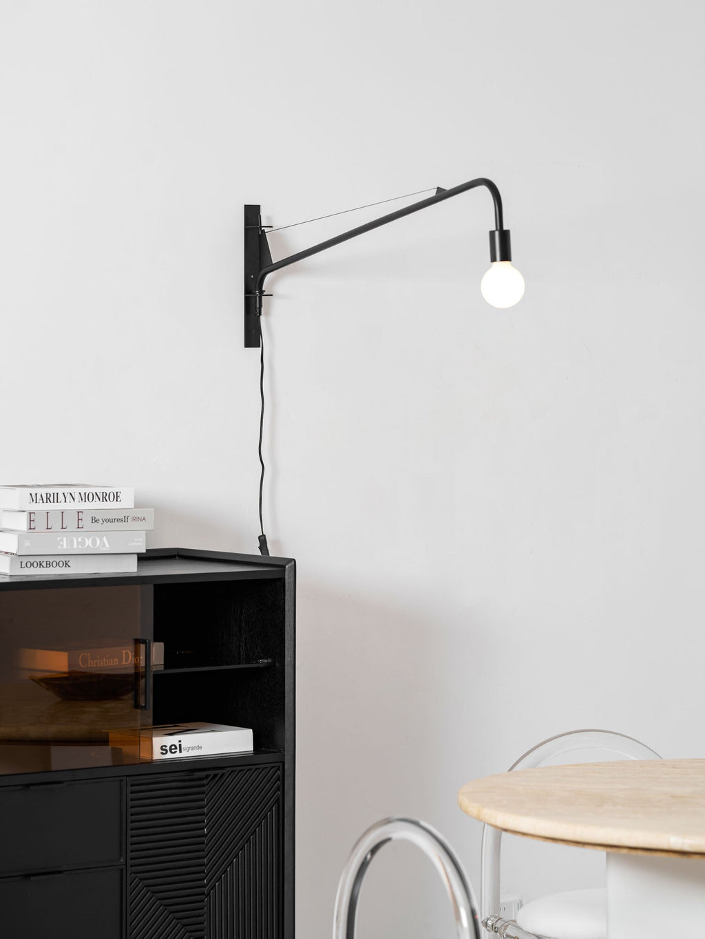 Prouve Petite Potence Wall Light, Plug-In Wall Sconce, detail 24