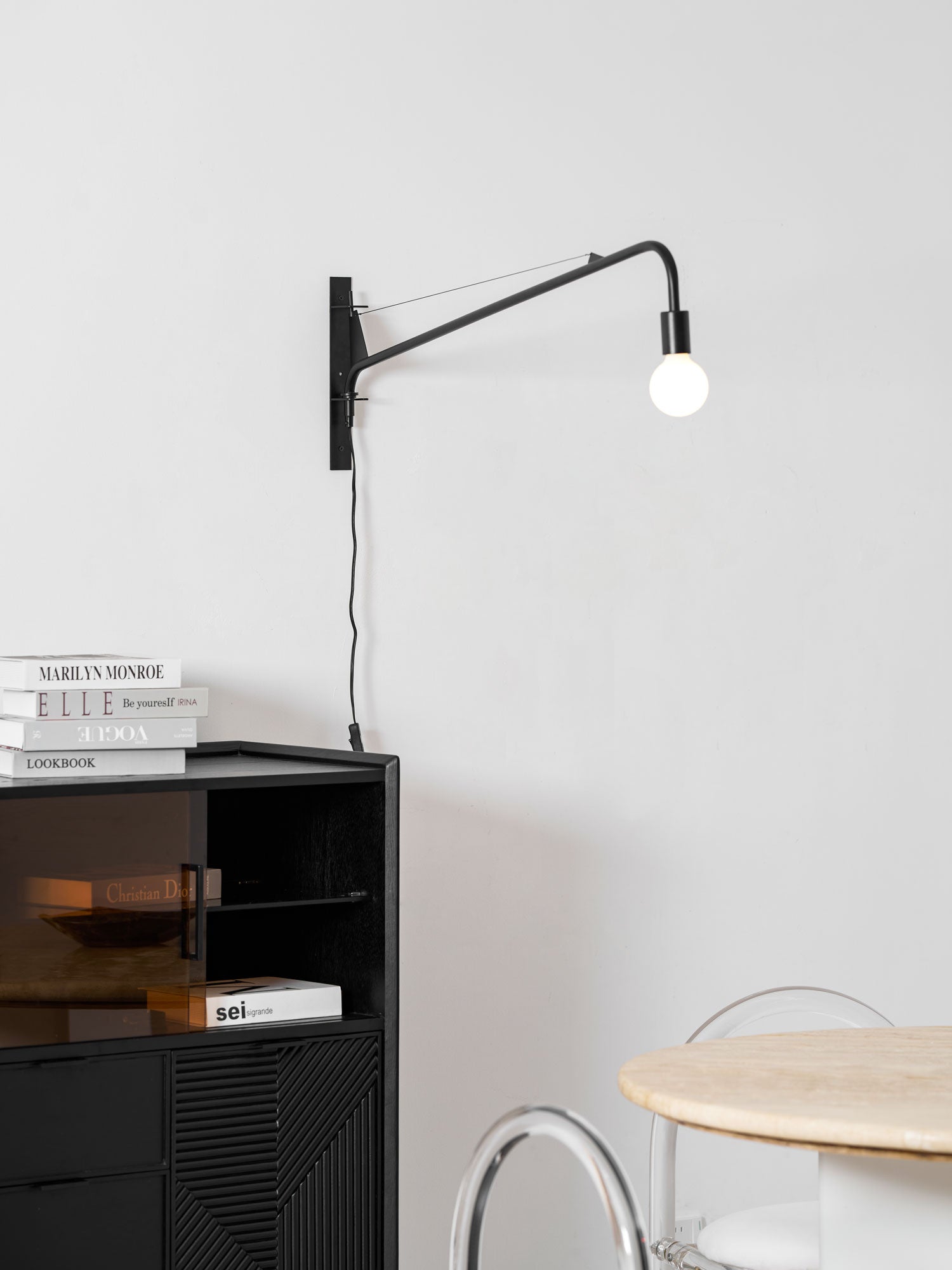 Prouve Petite Potence Wall Light, Plug-In Wall Sconce, detail 24
