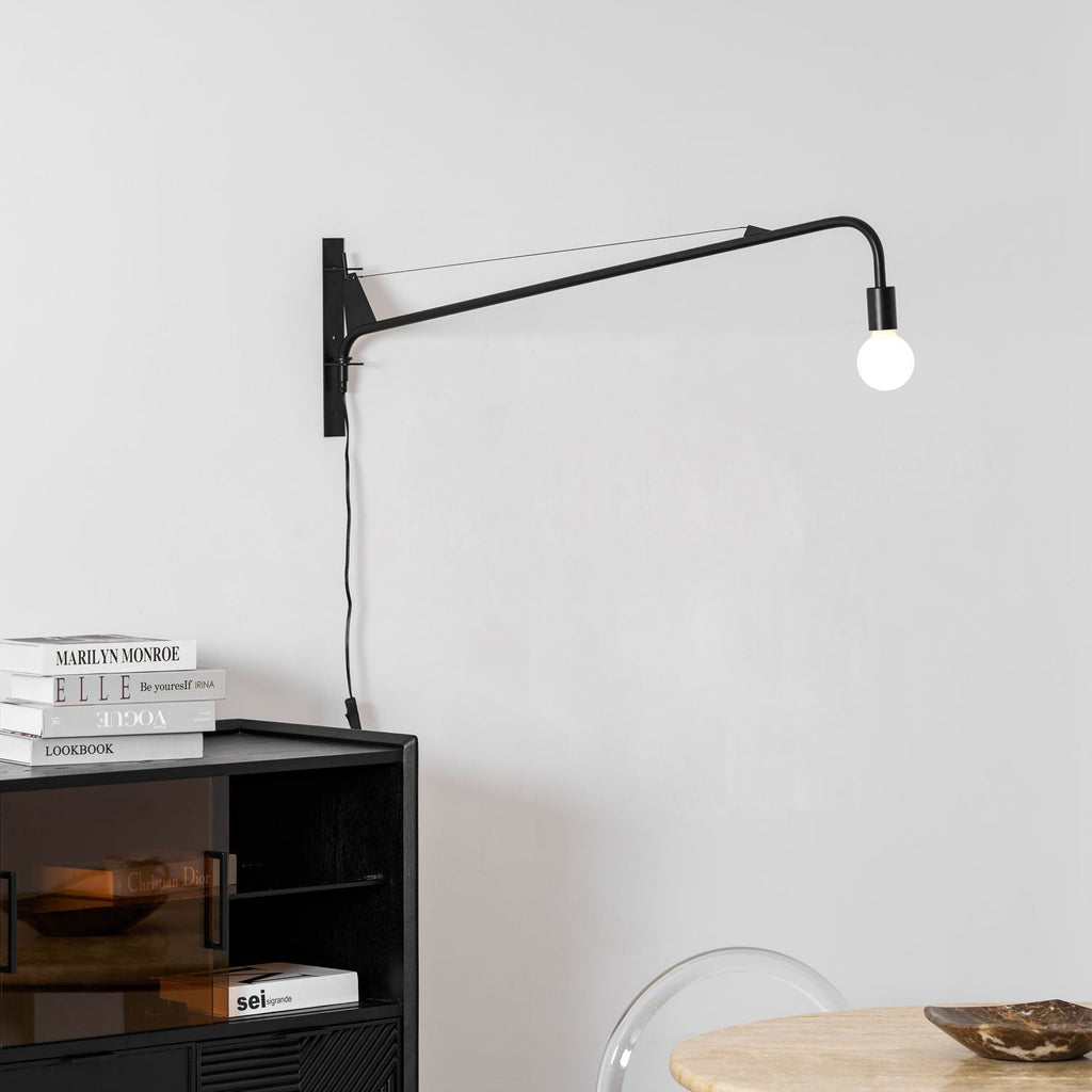 Prouve Petite Potence Wall Light, Plug-In Wall Sconce, detail 25