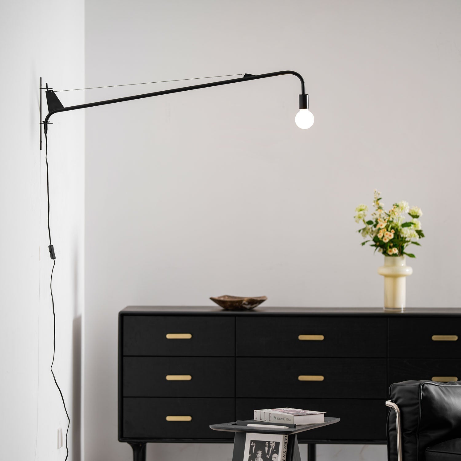 Prouve Petite Potence Wall Light, Plug-In Wall Sconce, detail 26