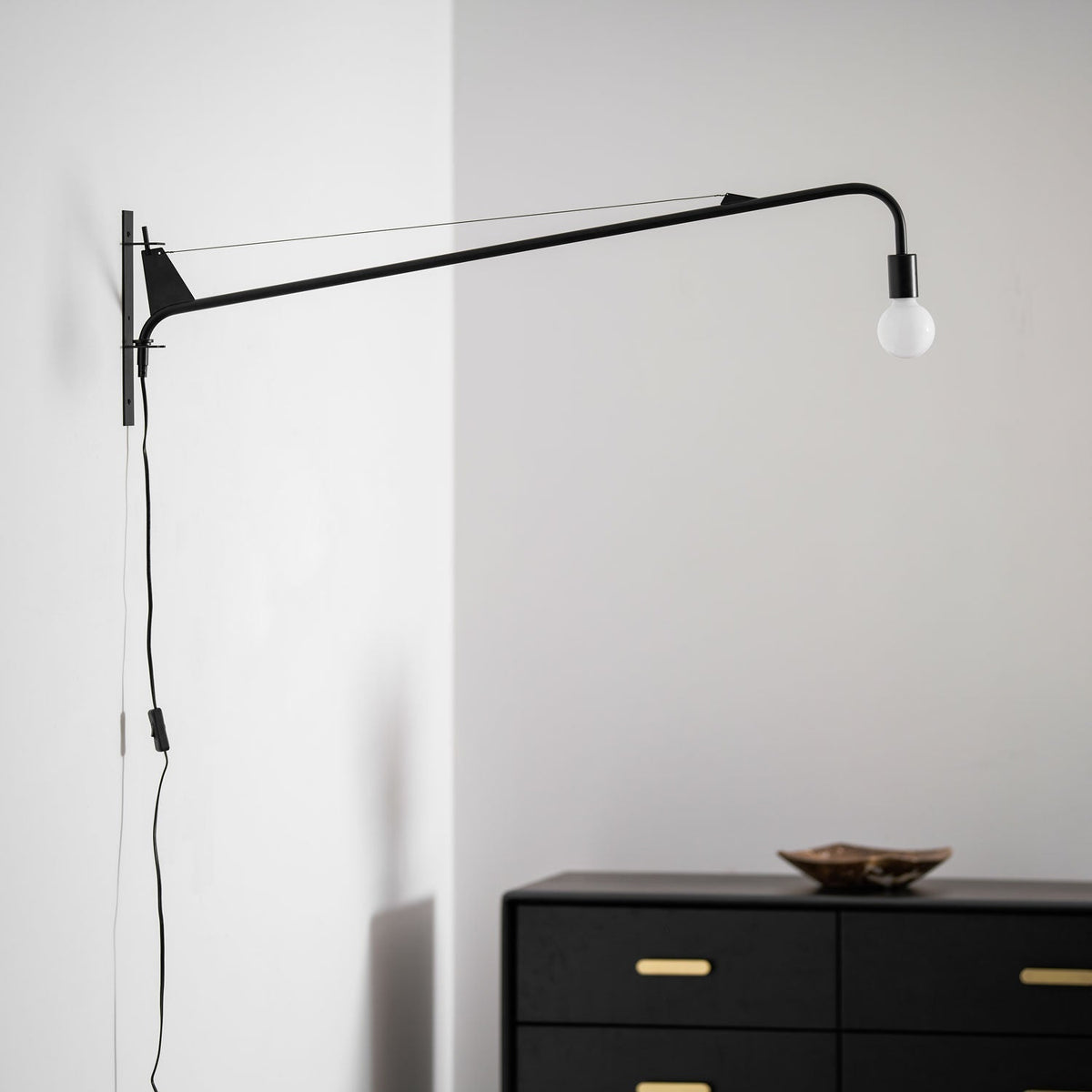 Prouve Petite Potence Wall Light, Plug-In Wall Sconce, detail 27