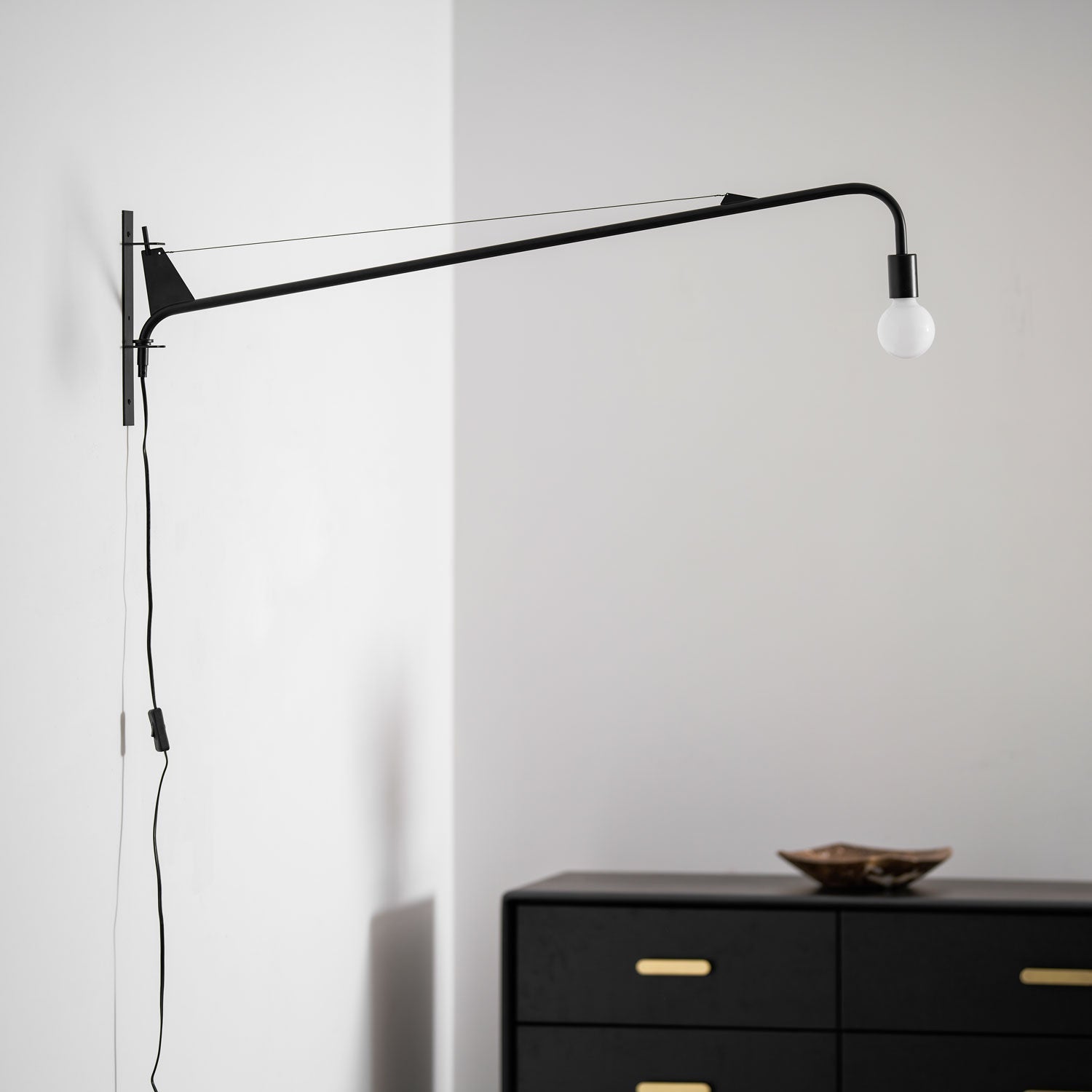 Prouve Petite Potence Wall Light, Plug-In Wall Sconce, detail 27