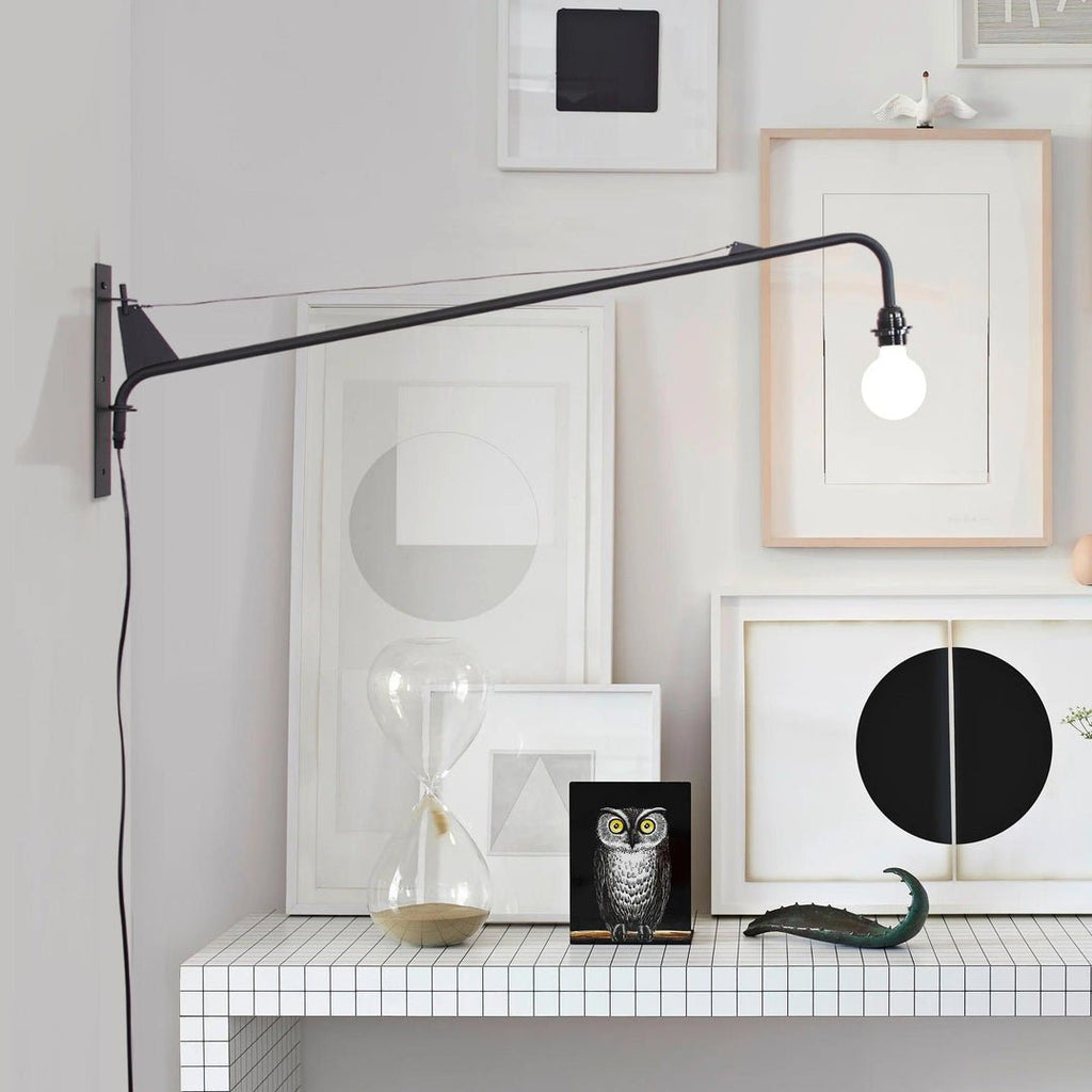 Prouve Petite Potence Wall Light, Plug-In Wall Sconce, detail 12