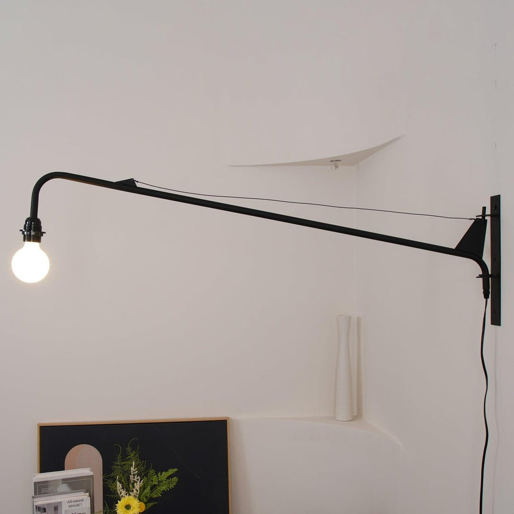 Prouve Petite Potence Wall Light, Plug-In Wall Sconce, detail 2
