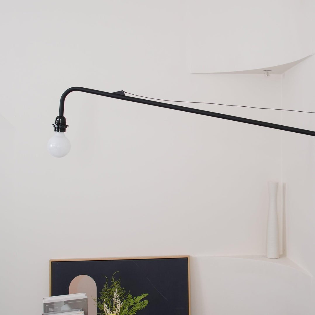 Prouve Petite Potence Wall Light, Plug-In Wall Sconce, detail 7