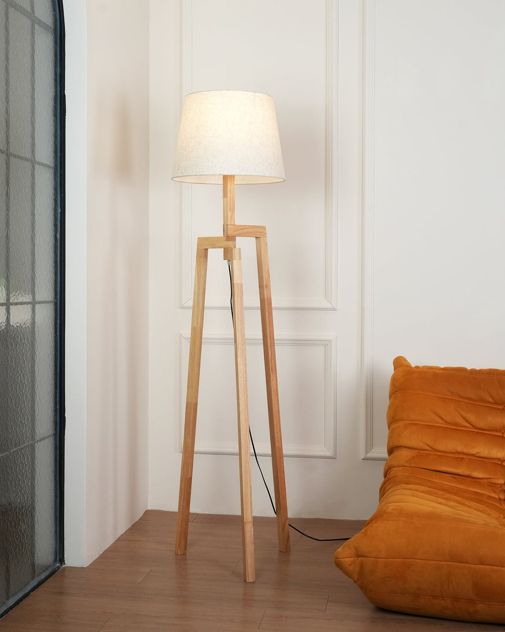 Puccio Tripod Floor Light 17.7", Floor Lamp, detail 7